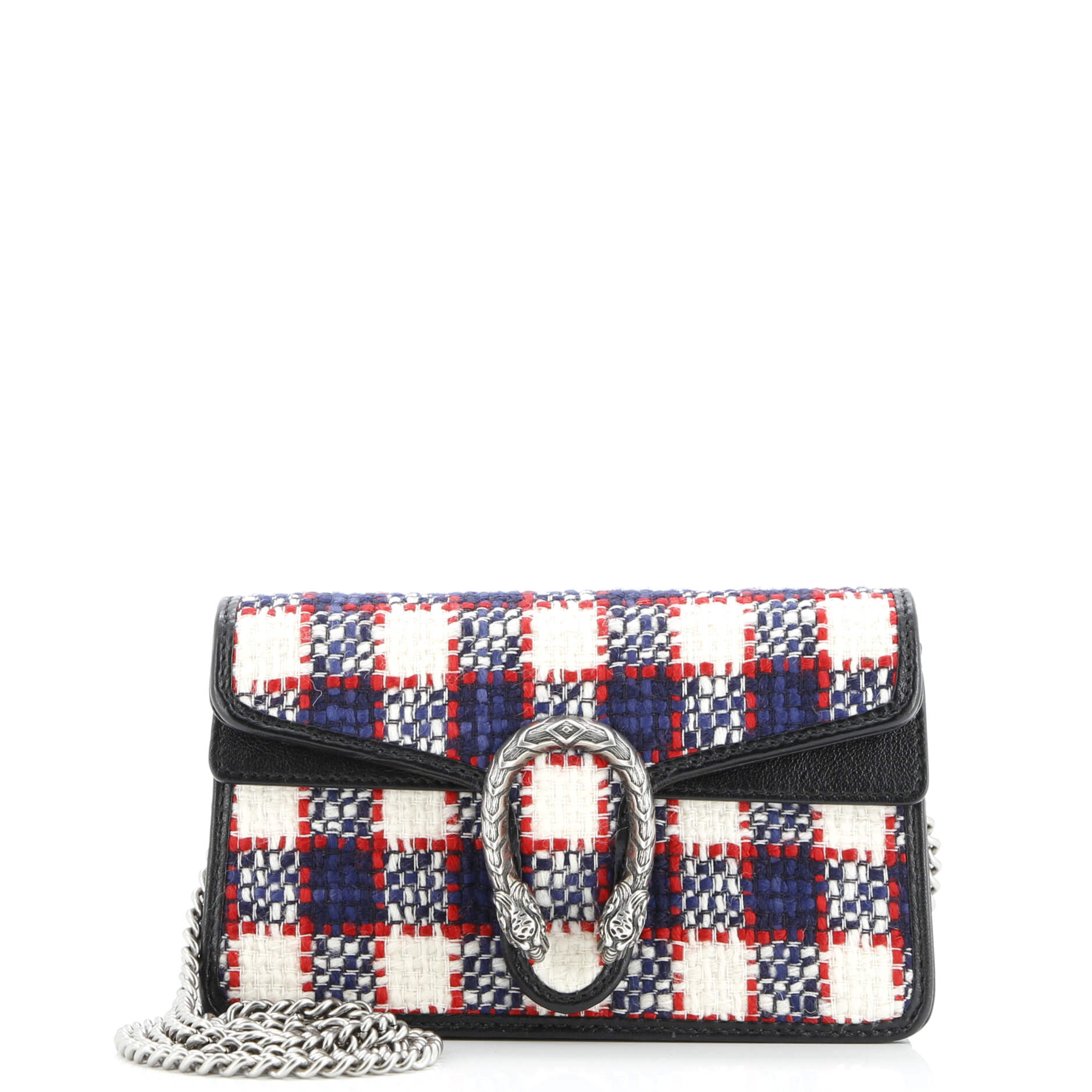 Gucci Dionysus Bag GG Tweed Super Mini