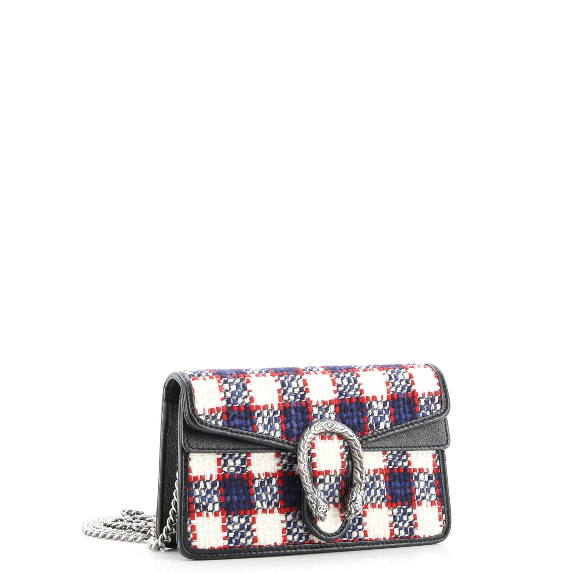 Gucci Dionysus Bag GG Tweed Super Mini