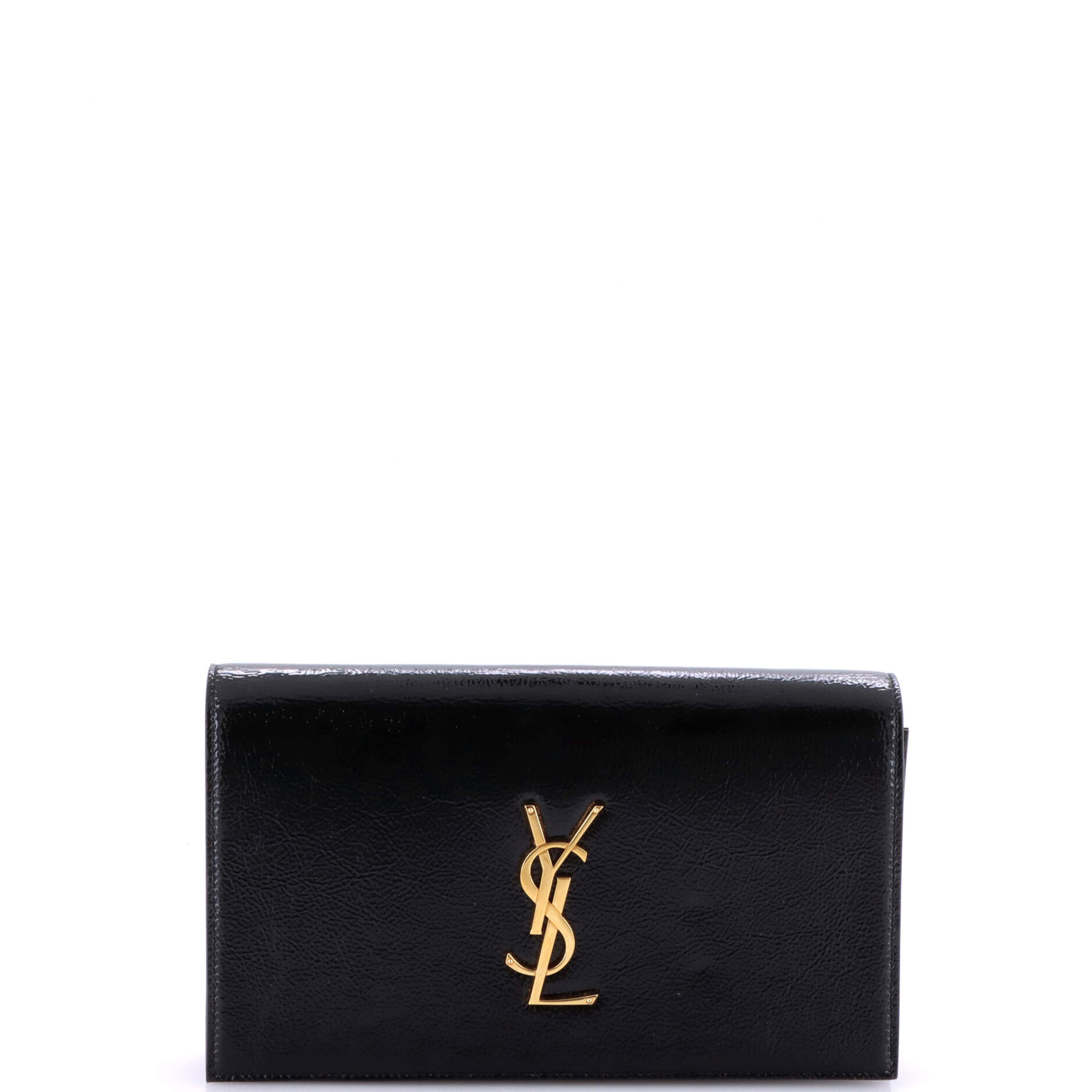 Saint Laurent Classic Monogram Clutch Patent Large