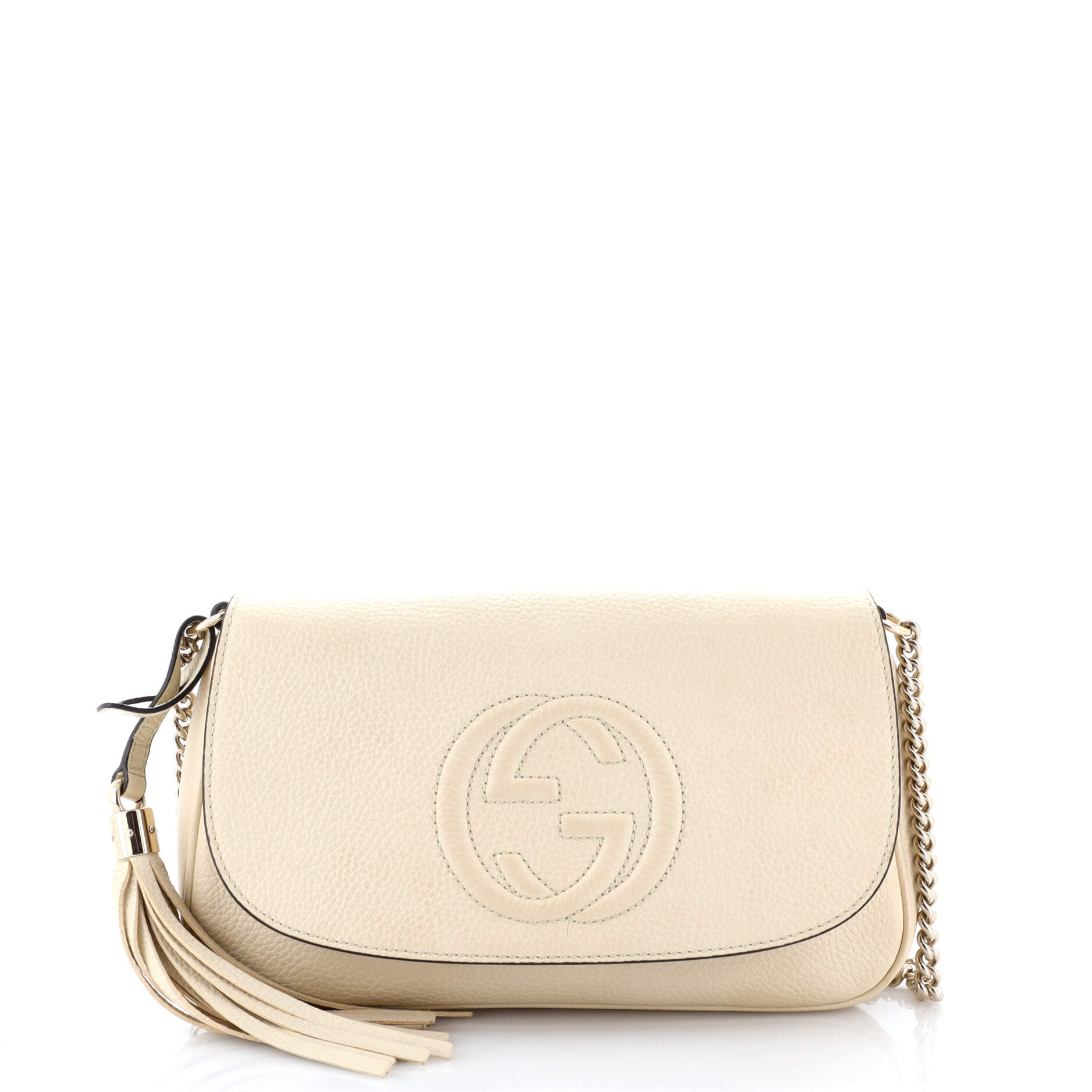 Gucci Soho Chain Crossbody Bag Leather Medium