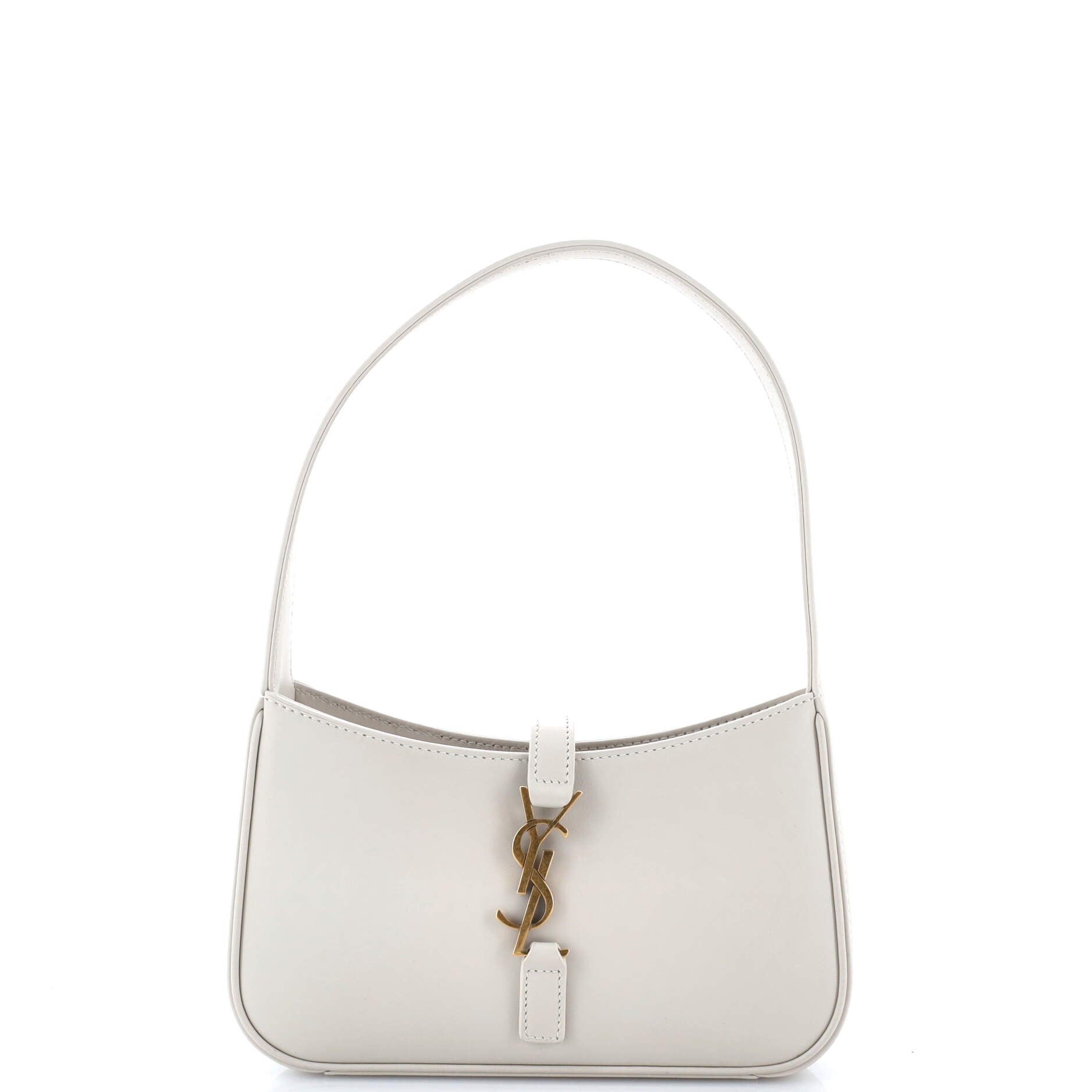 Saint Laurent Le 5 a 7 Hobo Leather Mini
