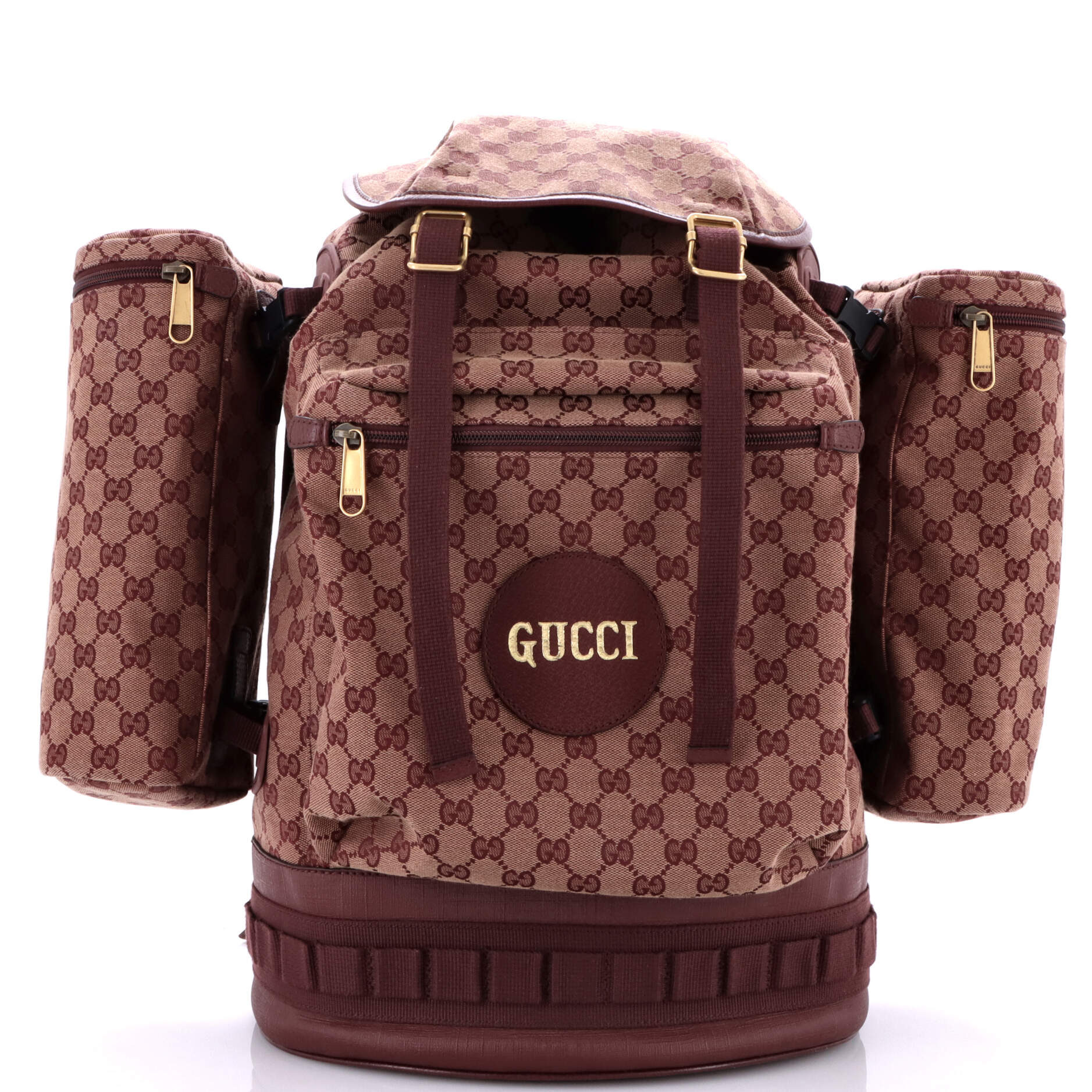 Gucci Alpina Trekking Backpack GG Canvas Large