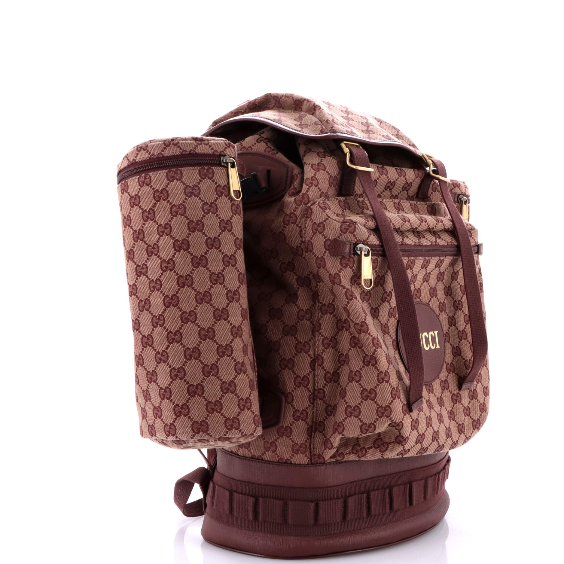 Gucci Alpina Trekking Backpack GG Canvas Large
