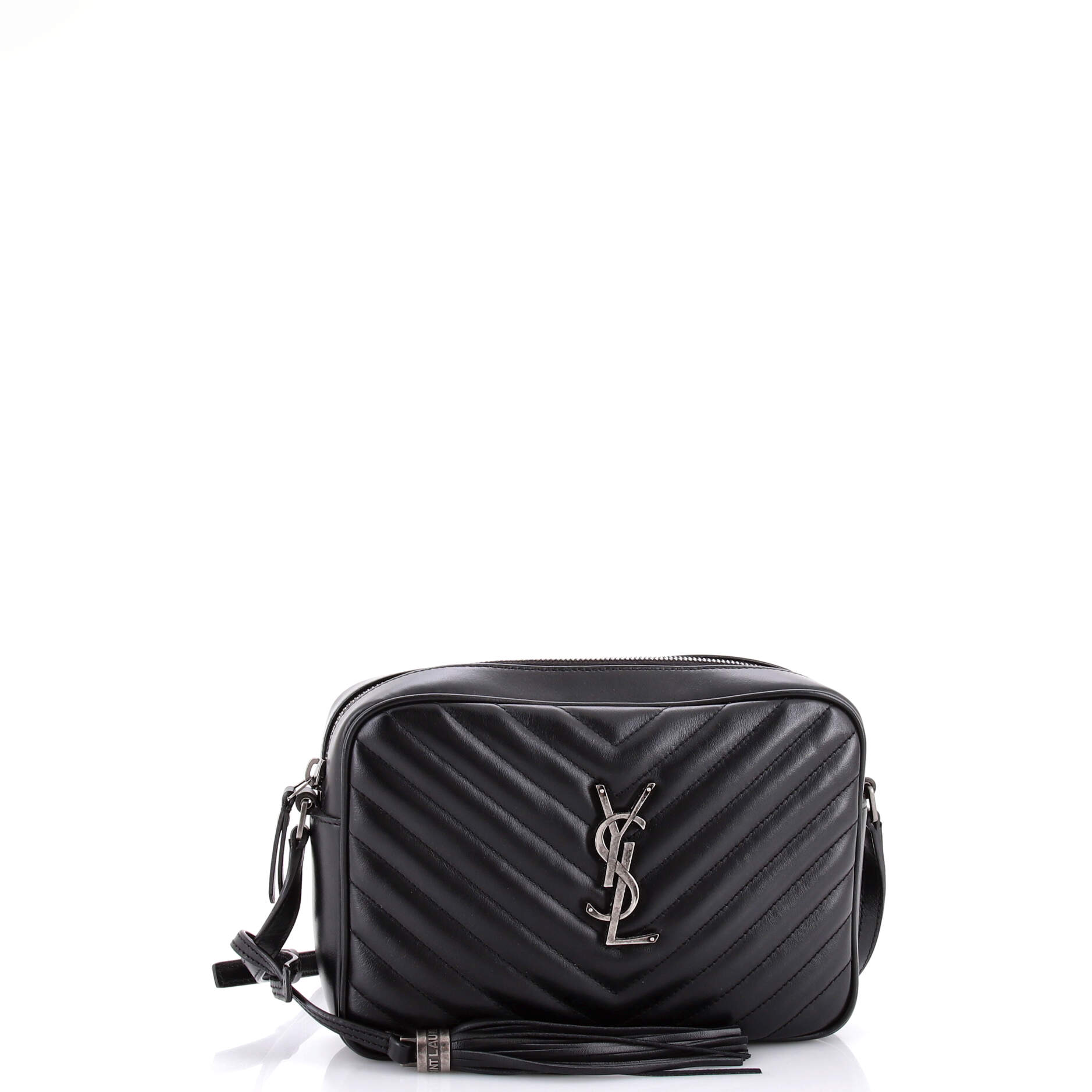Saint Laurent Lou Camera Bag Matelasse Chevron Leather Small