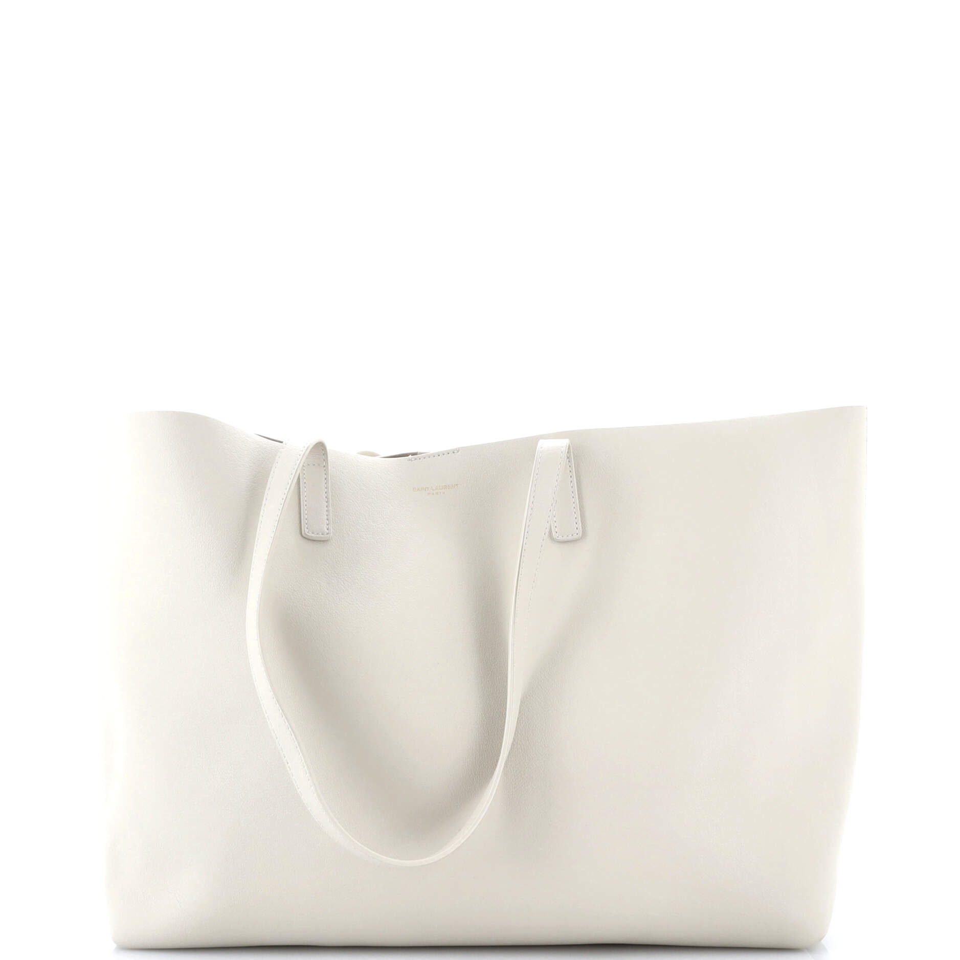 Saint Laurent Shopper Tote Leather Large
