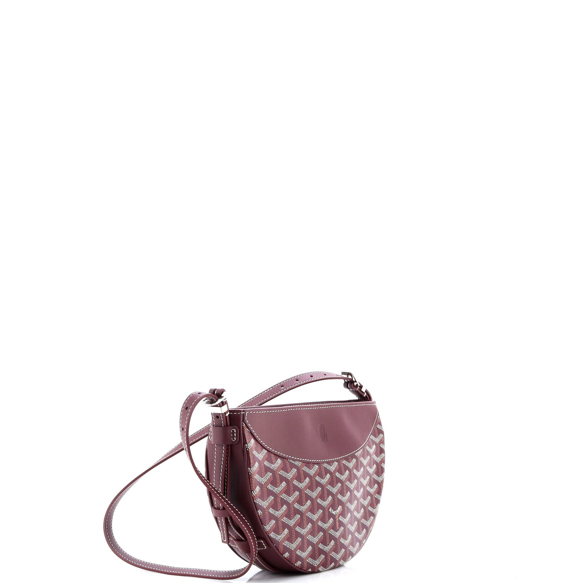 Goyard Hirondelle Shoulder Bag Coated Canvas and Leather
