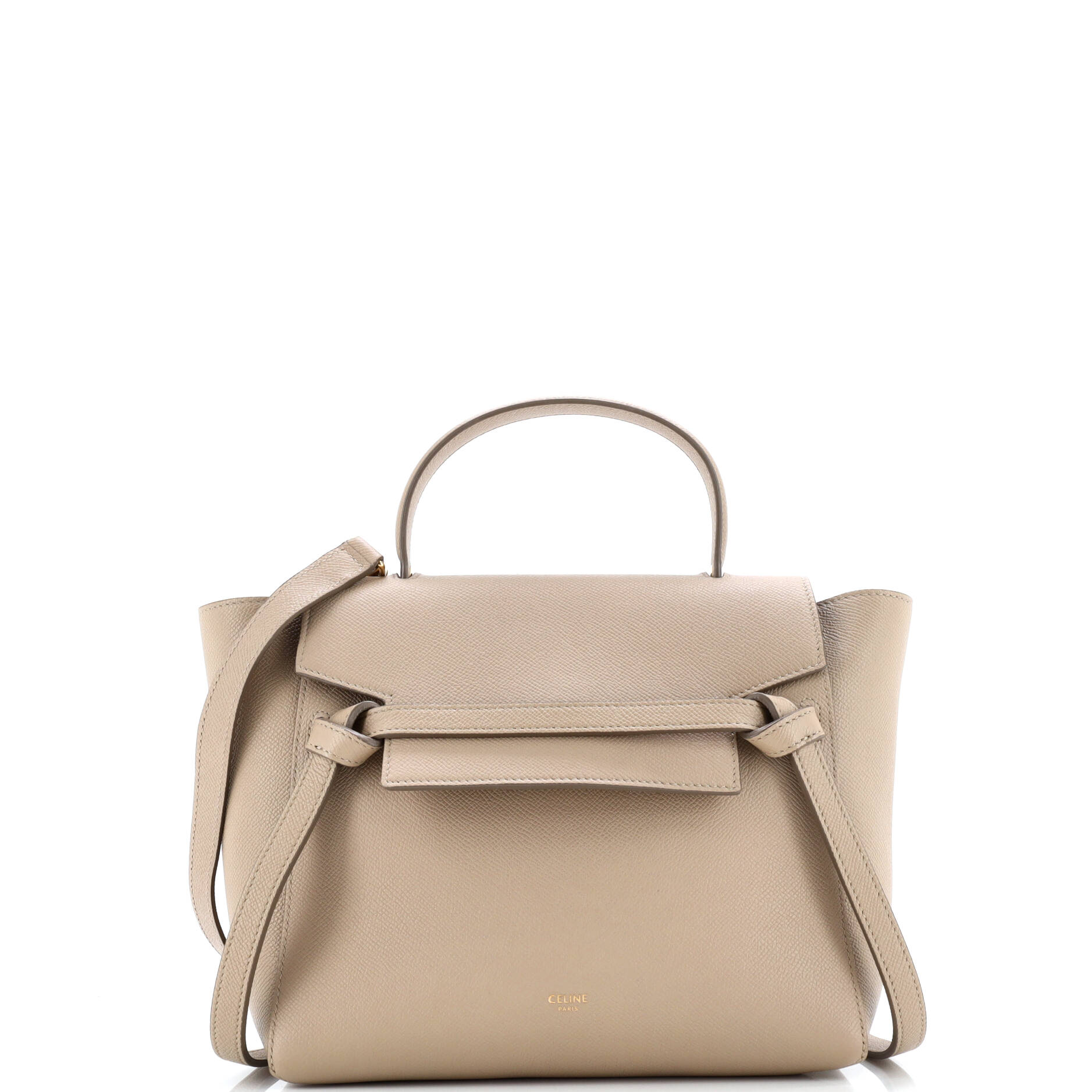 Celine Belt Bag Textured Leather Micro