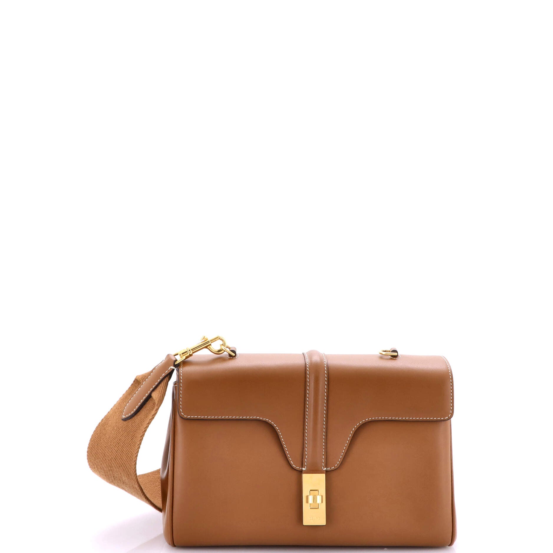 Celine Soft 16 Bag Grainy Calfskin Teen
