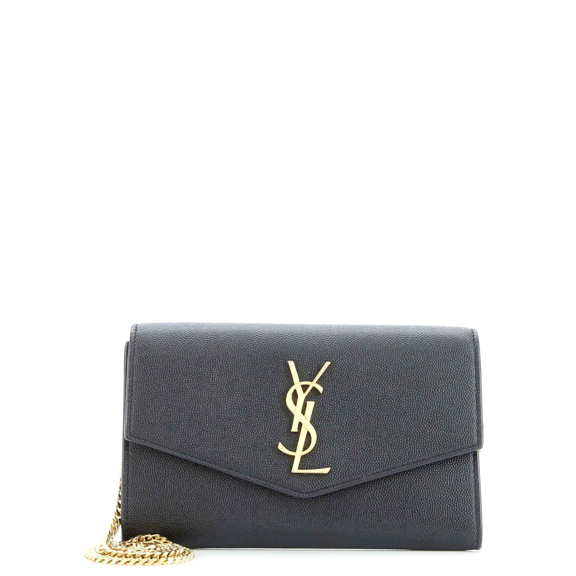 Saint Laurent Uptown Chain Wallet Leather