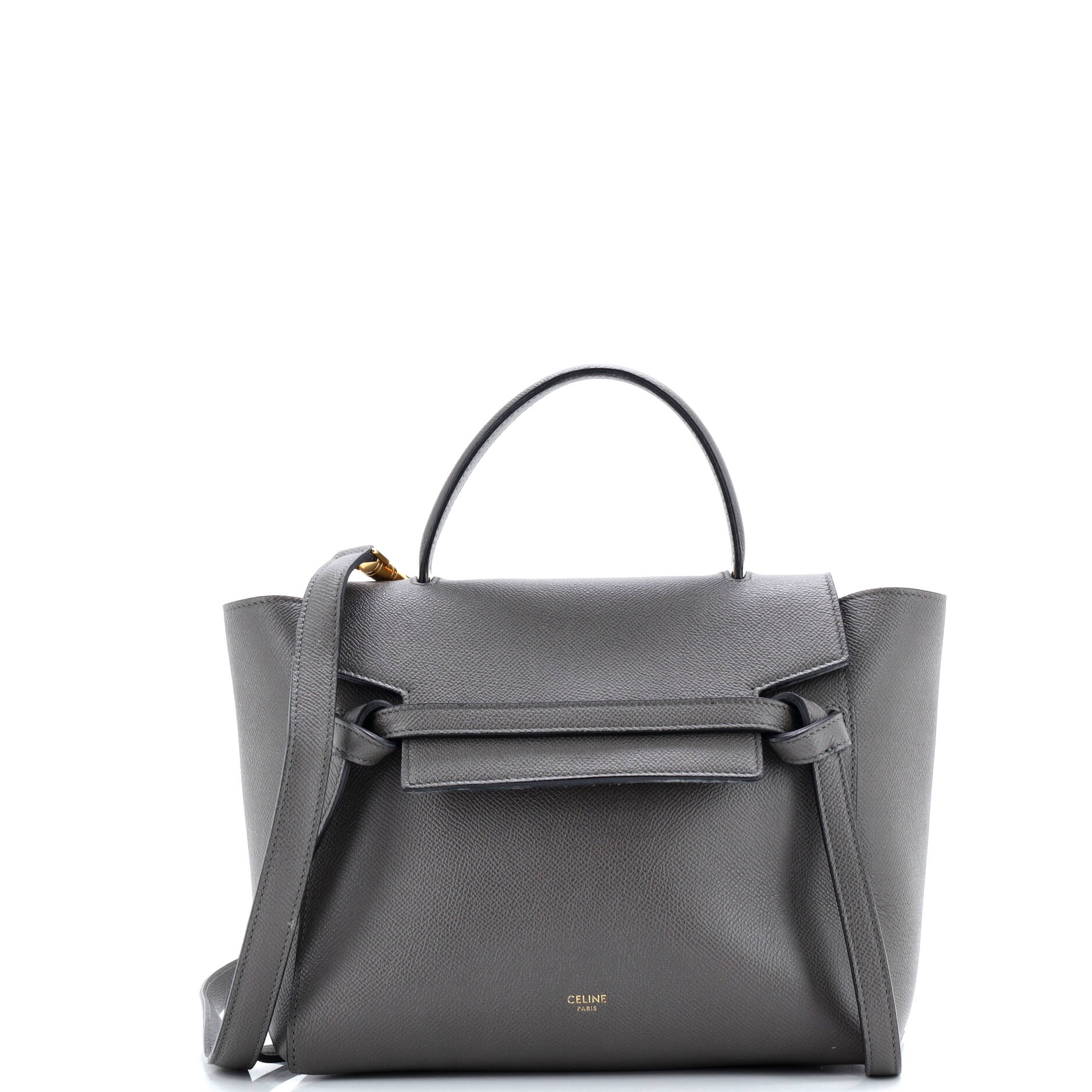 Celine Belt Bag Textured Leather Micro