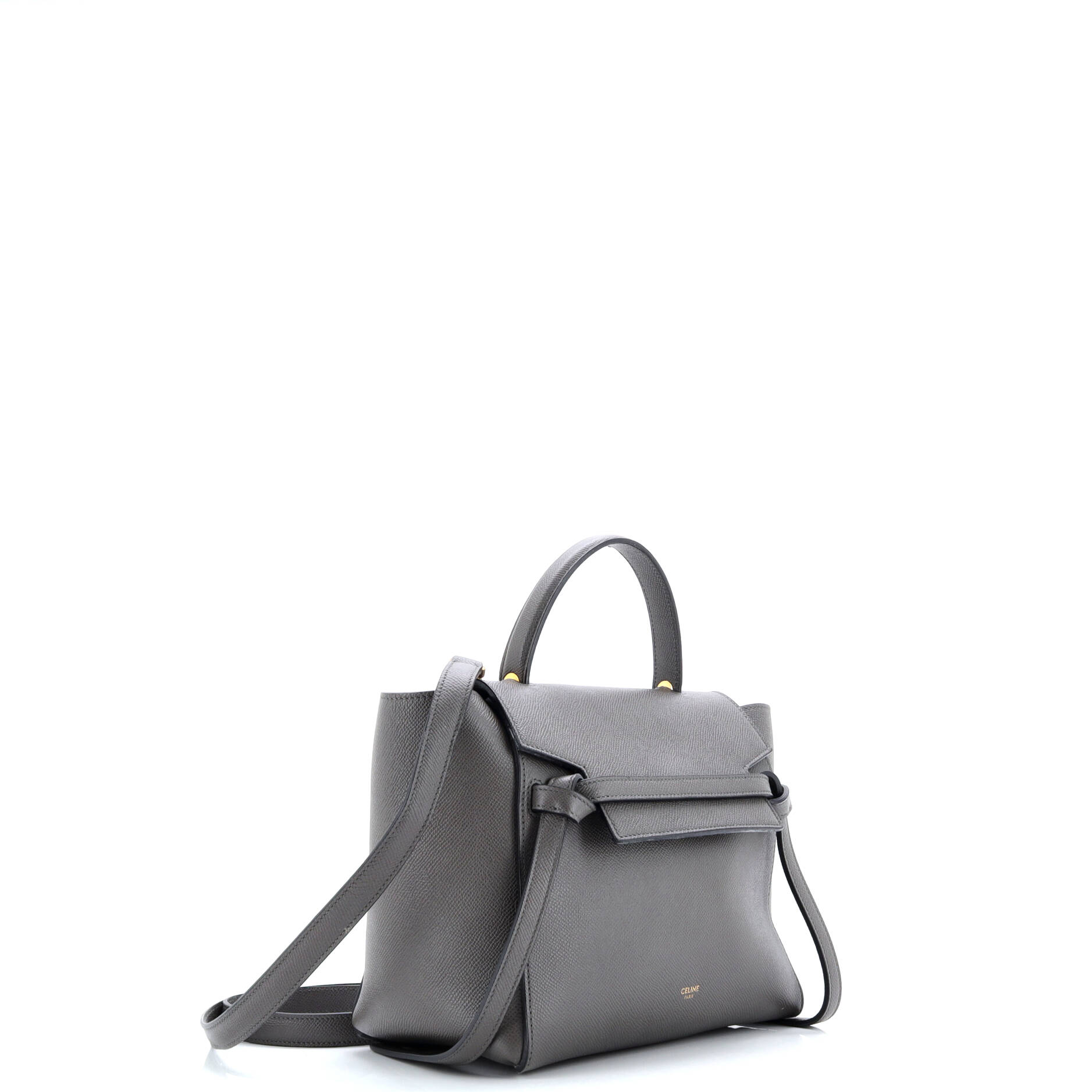 Celine Belt Bag Textured Leather Micro