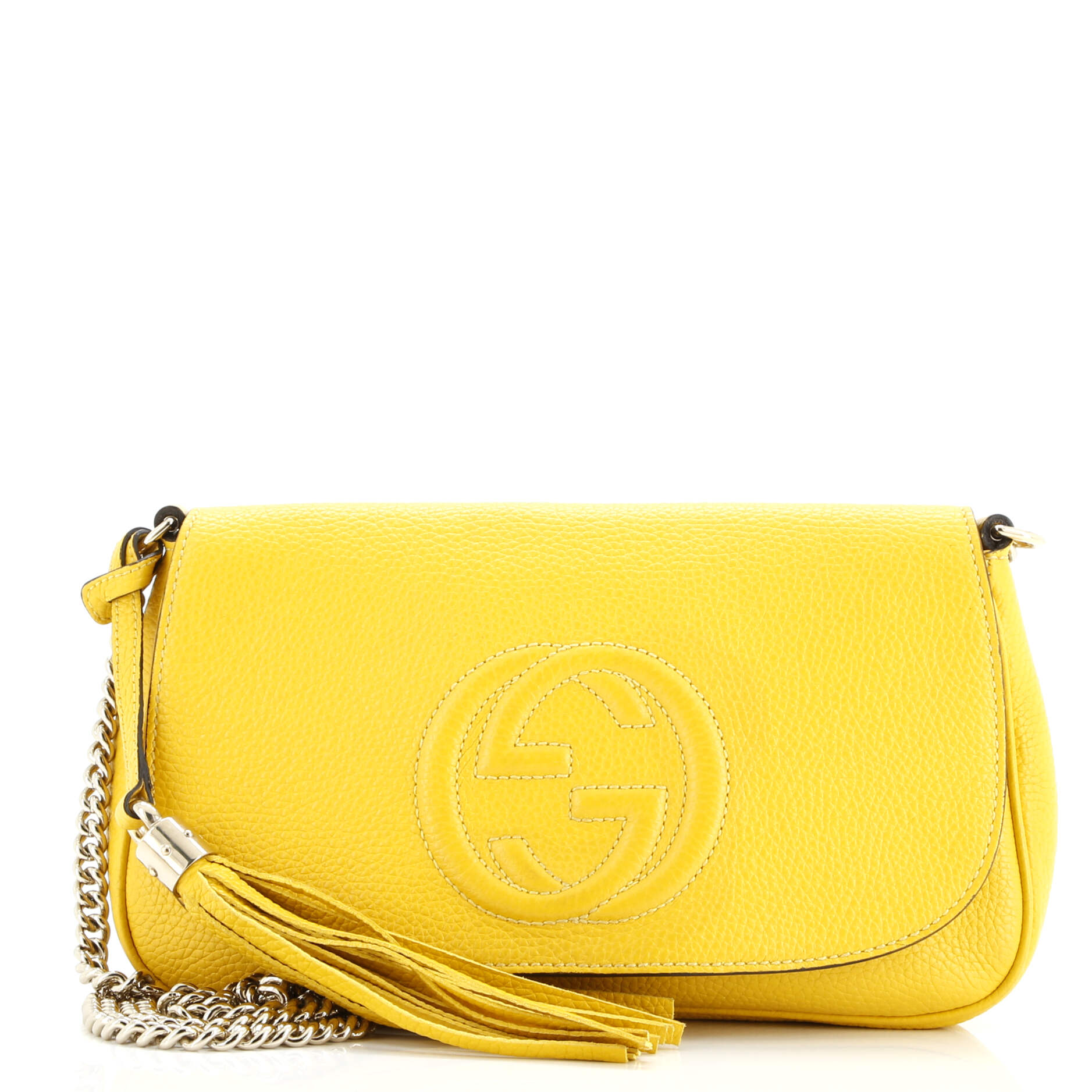 Gucci Soho Chain Crossbody Bag Leather Medium