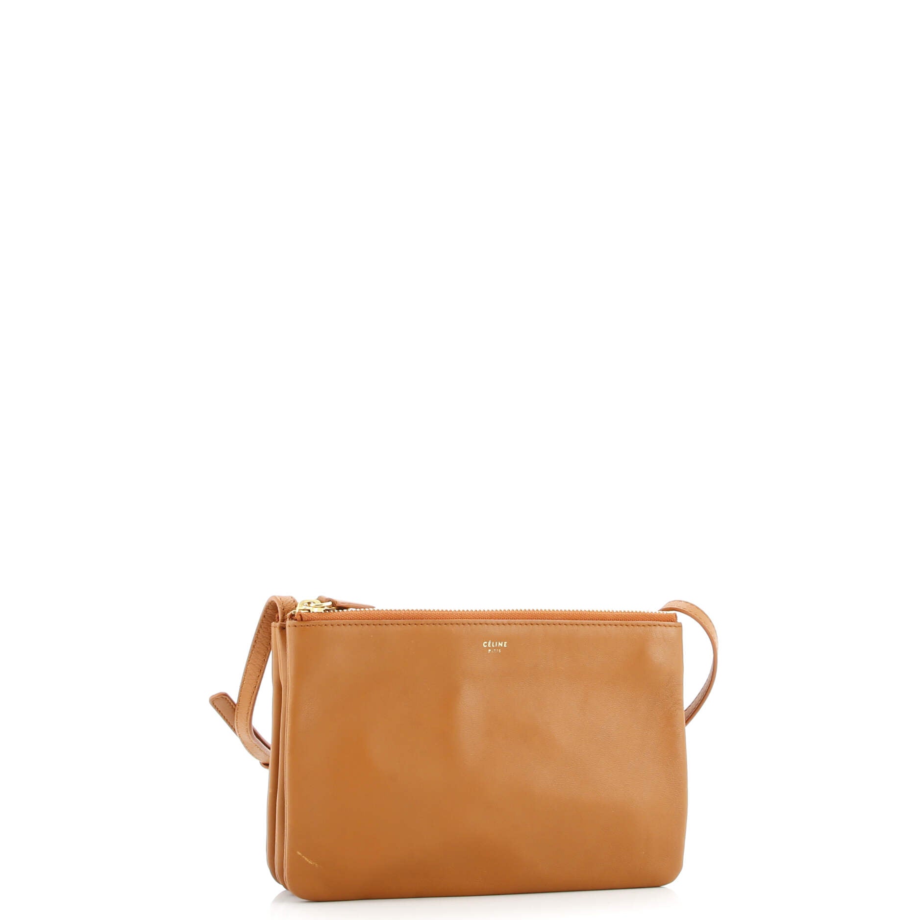 Celine Trio Crossbody Bag Leather Small