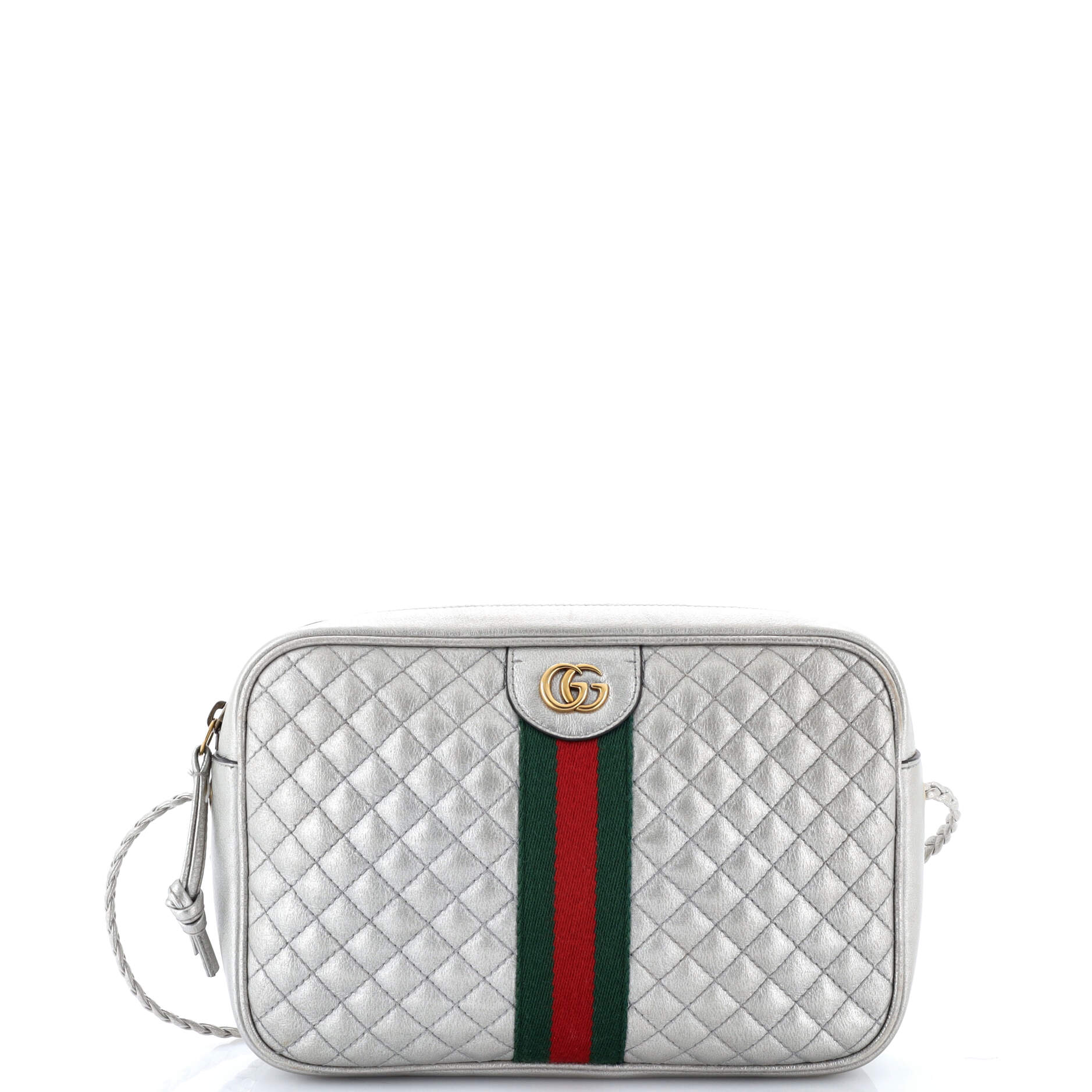 Gucci Trapuntata Camera Bag Quilted Leather Small