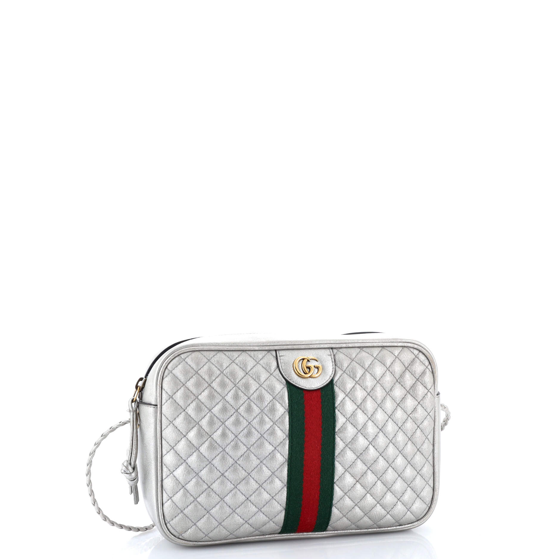 Gucci Trapuntata Camera Bag Quilted Leather Small