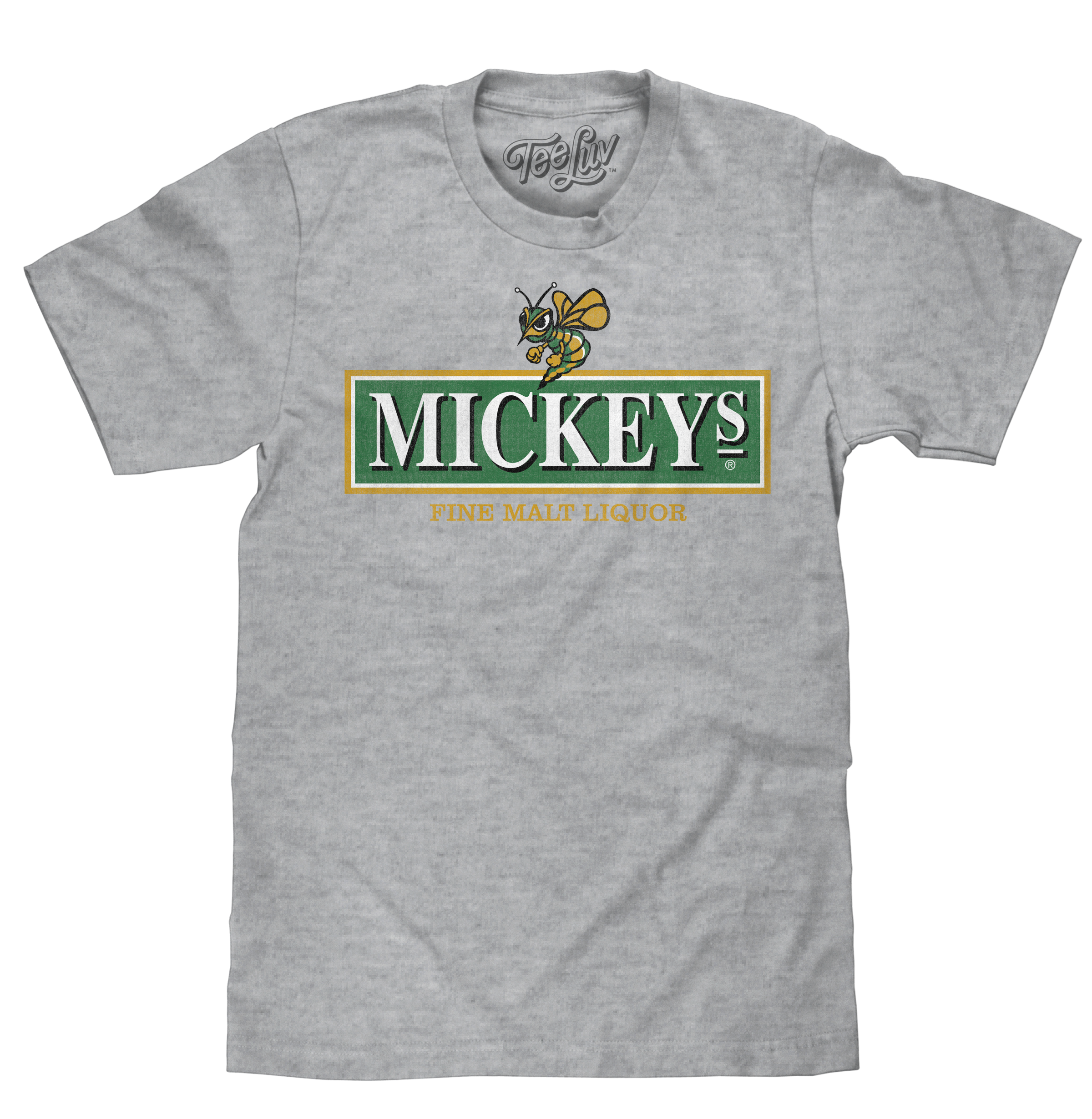 Mickey's Malt Liquor Beer T-Shirt - Athletic Heather Gray