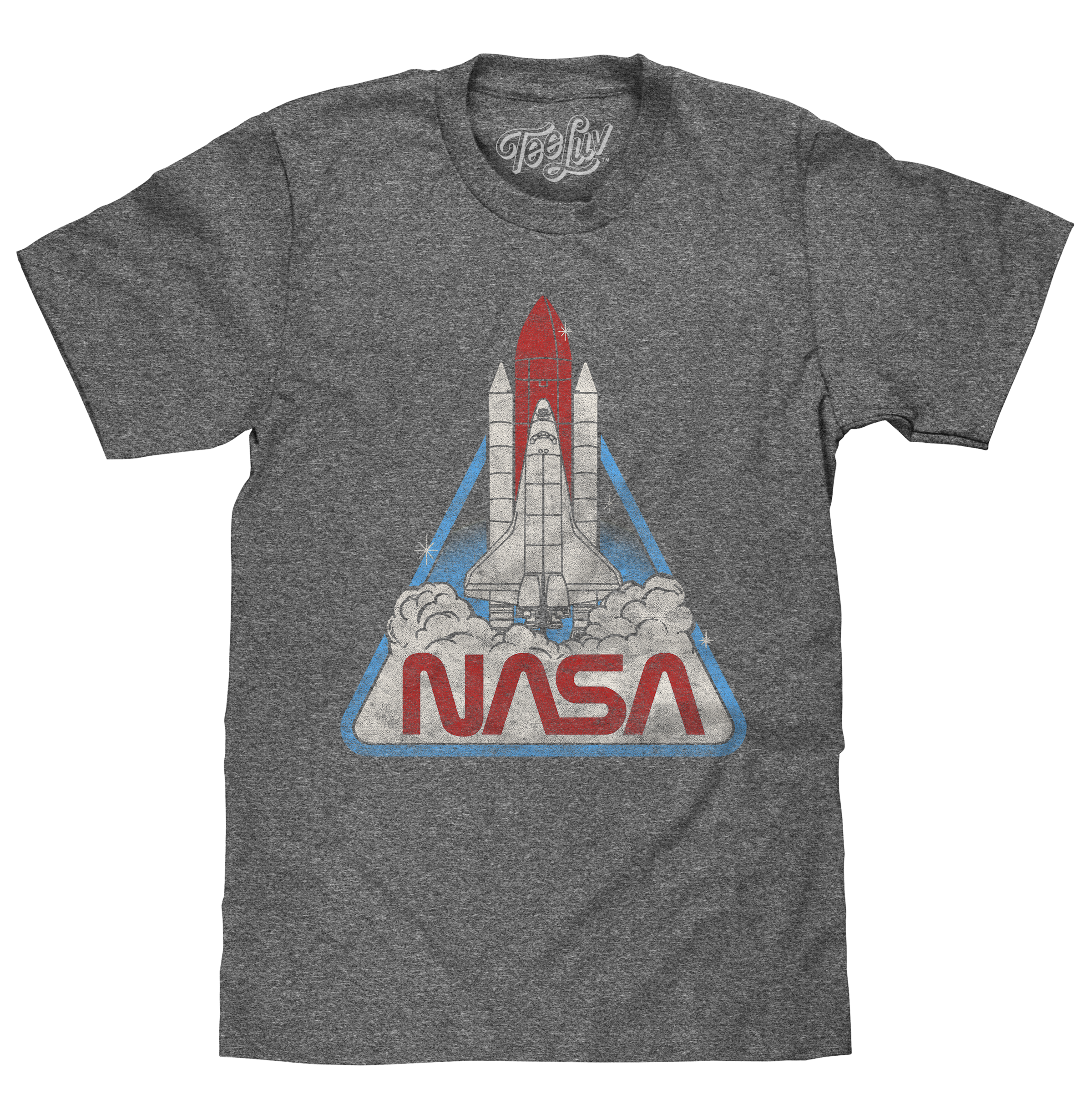 NASA Space Shuttle T-Shirt - Gray