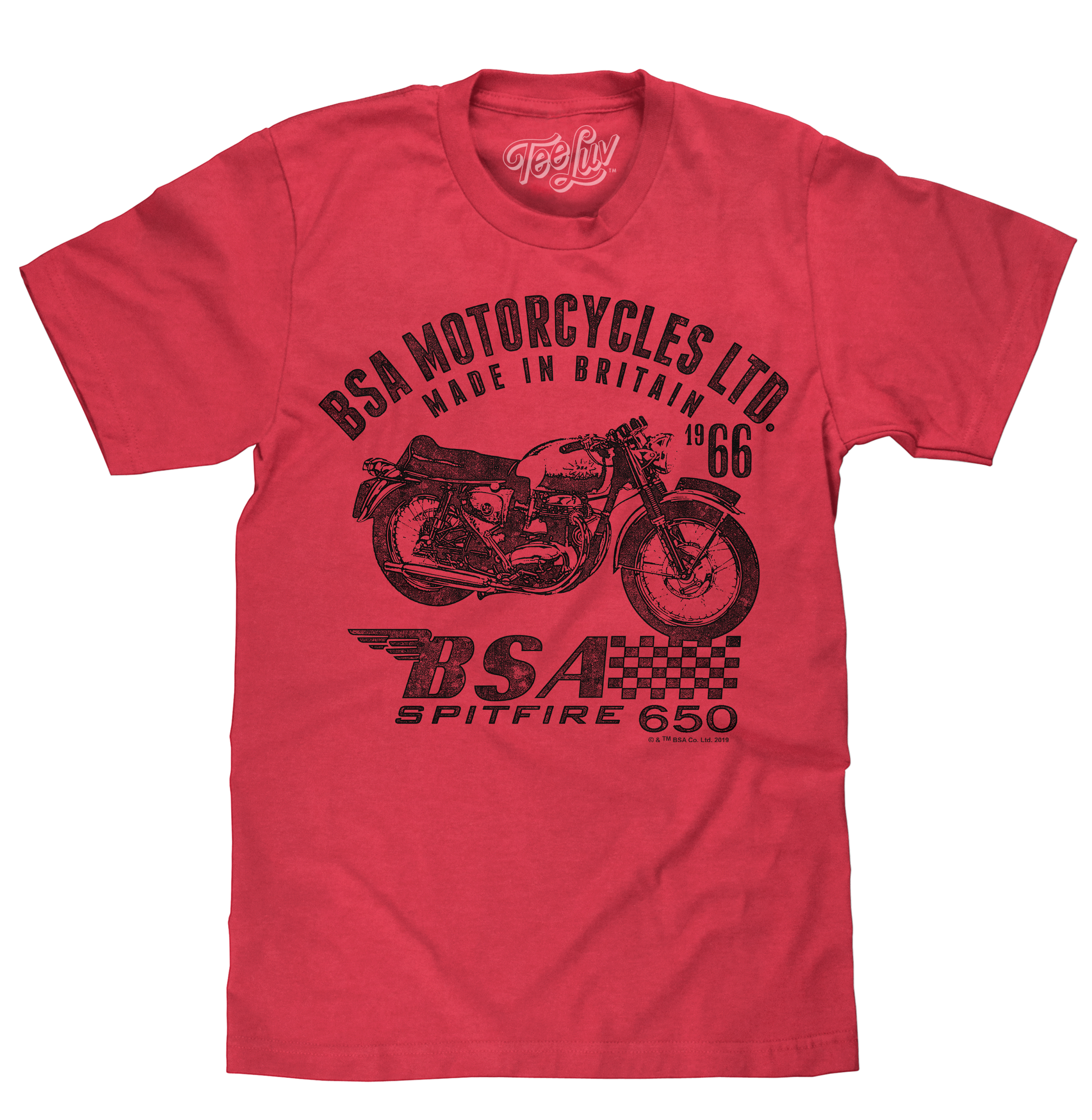 BSA Spitfire T-Shirt - Red