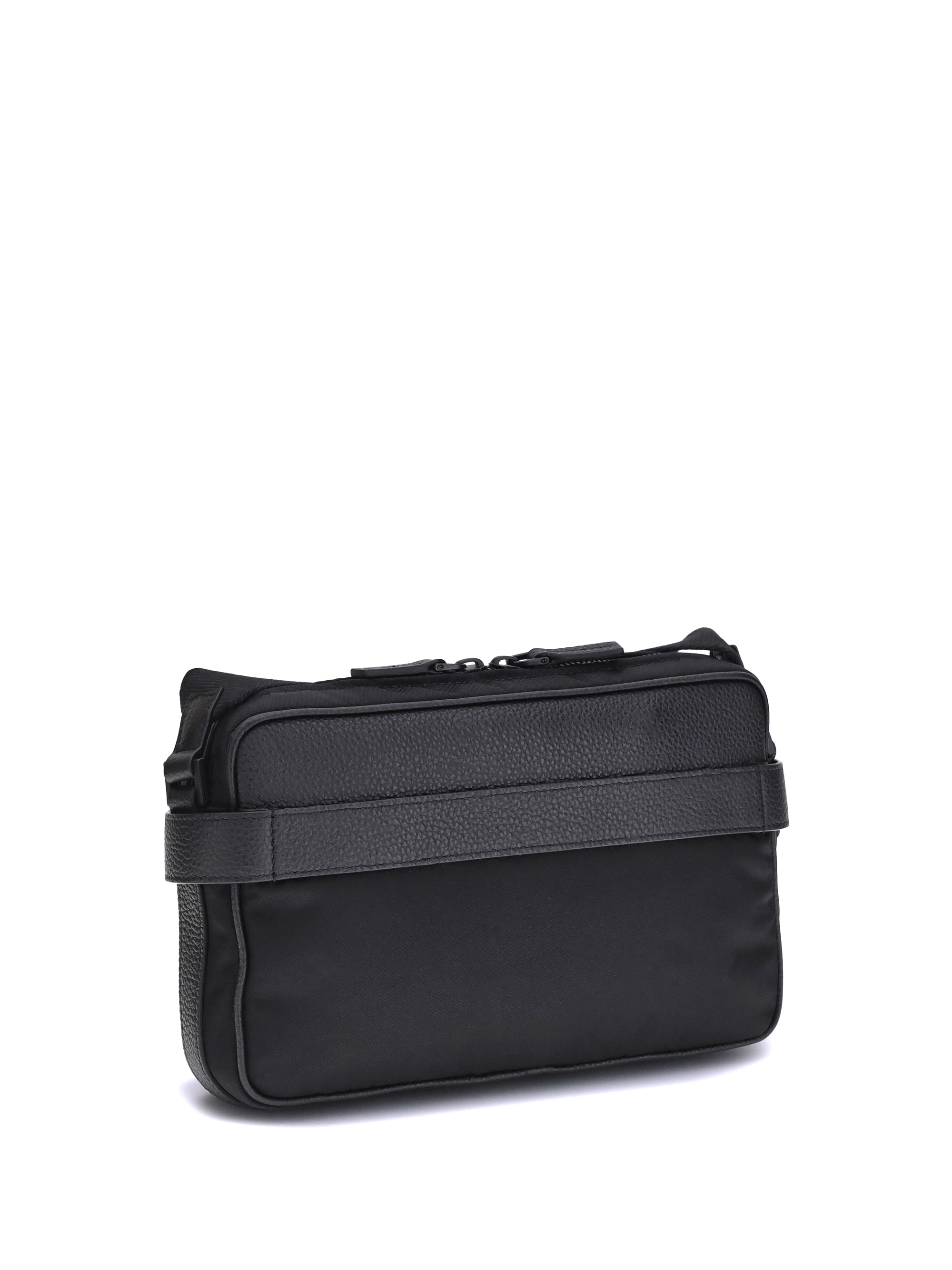 Ferragamo Men Gancini Buckle Shoulder Bag