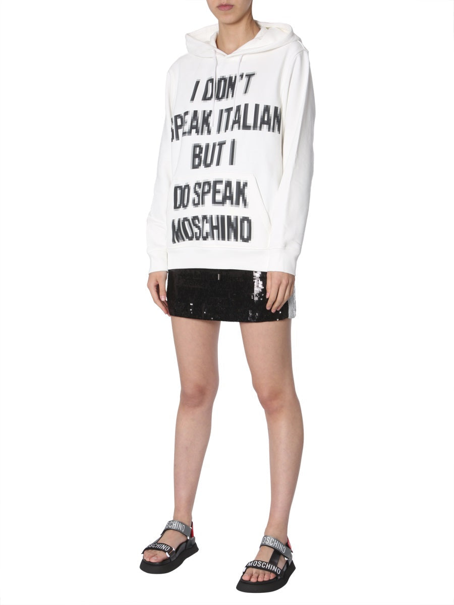 Moschino Women Hooded Sweatshirt