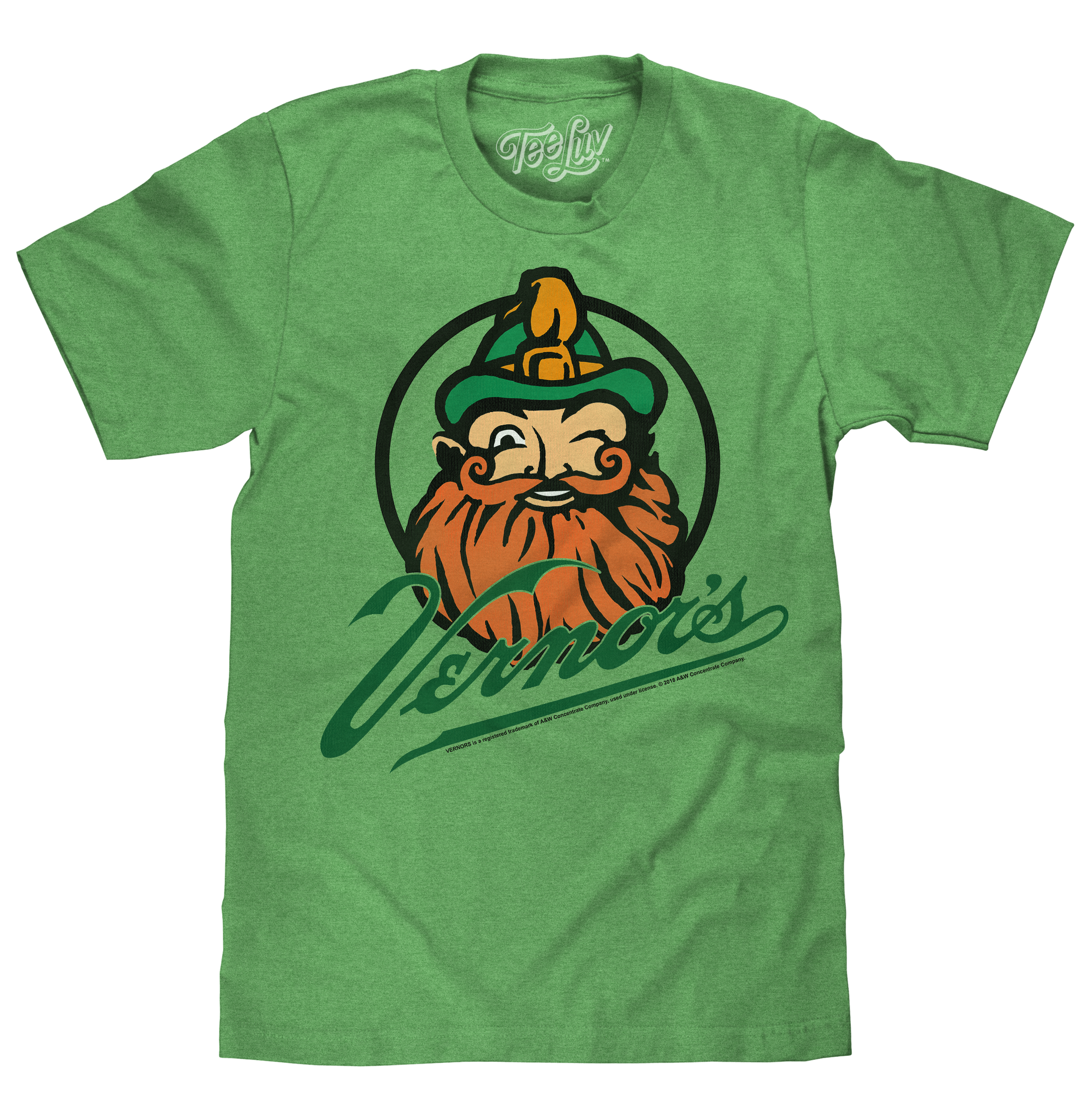 Vernor's Gnome Logo T-Shirt - Green