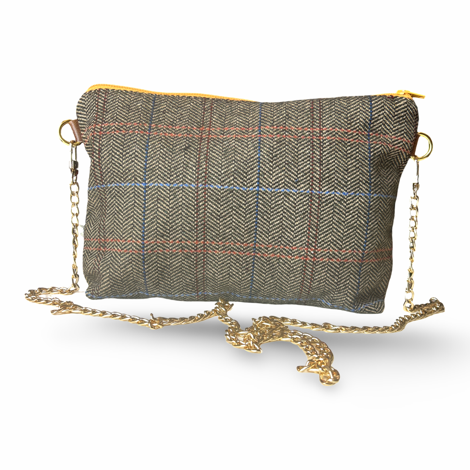 Petites Chevaux Noir Vintage Scarf Crossbody Bag
