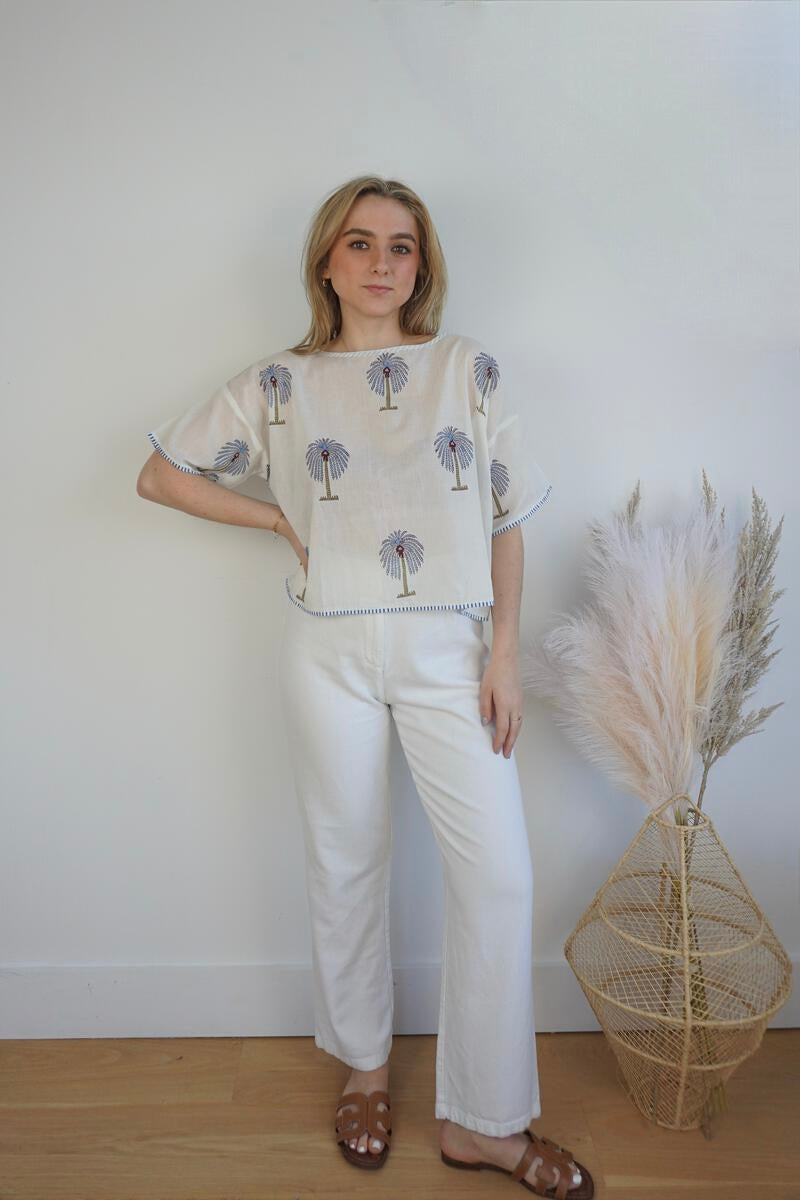 Haven Top - Swaying Palm