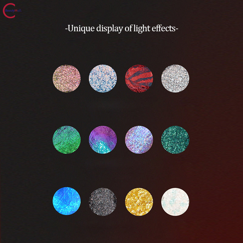 CHEERYEP (QIANYAN) 16-Color Natural Star Eye Shadow Palette - 07#Closer