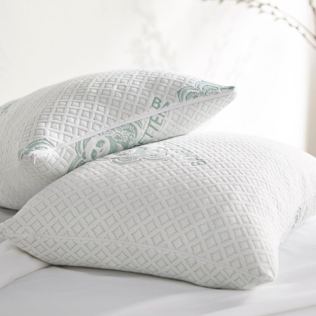 Adjustable Bamboo Pillow – Queen & King | Cooling & Hypoallergenic