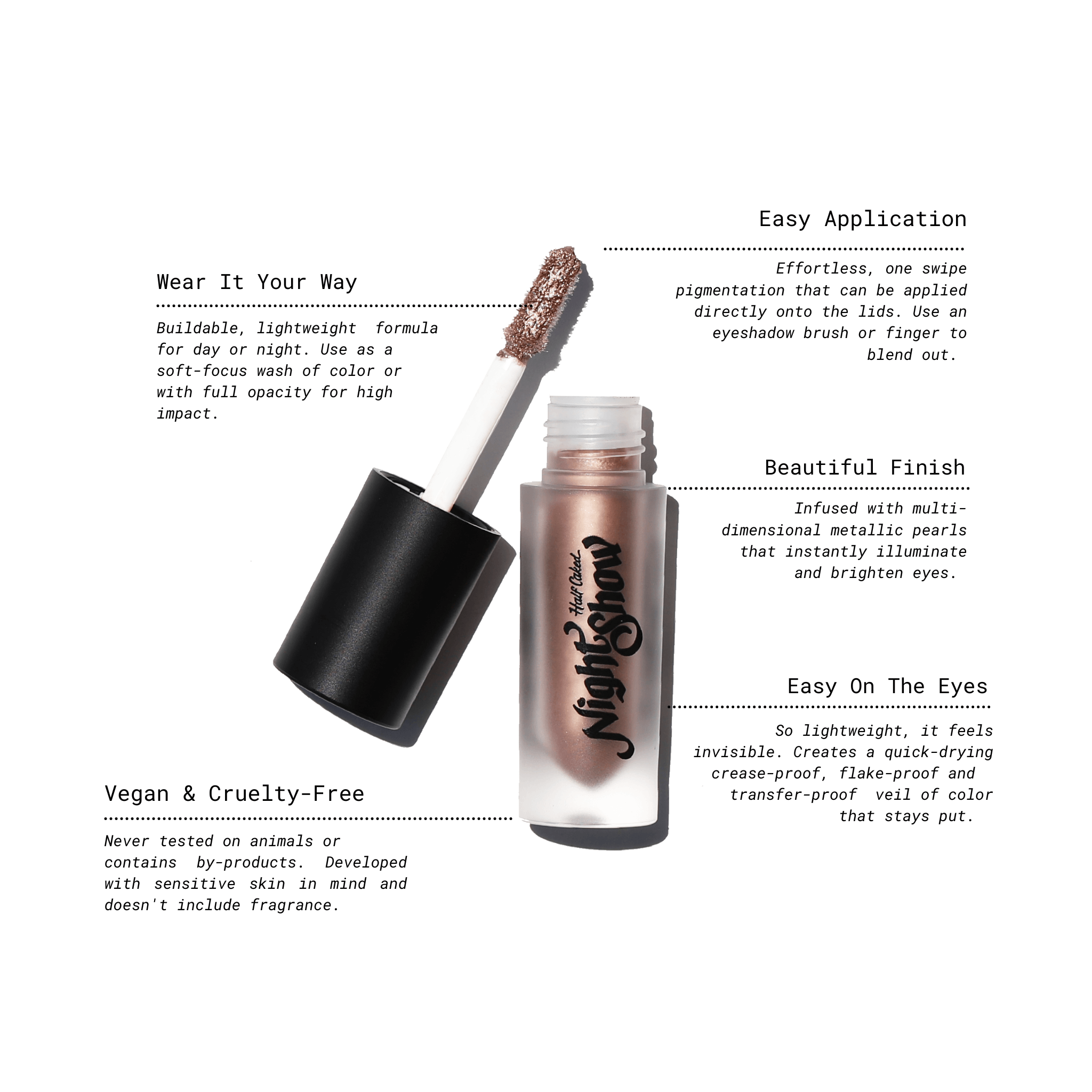 Night Show Liquid Shadow, Hands Down by Half Caked