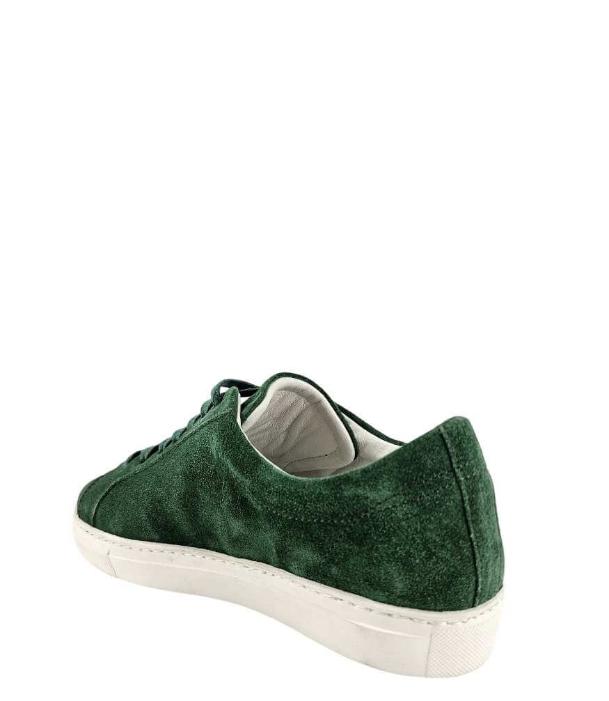 Green Suede Sirius Star Womens Sneaker