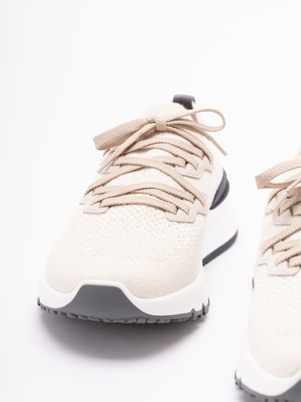 Brunello Cucinelli Men Knit Sneakers