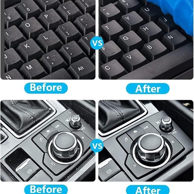 3pk Multifunctional Cleaning Soft Gel, Keyboard dust Removal Cleaning Soft