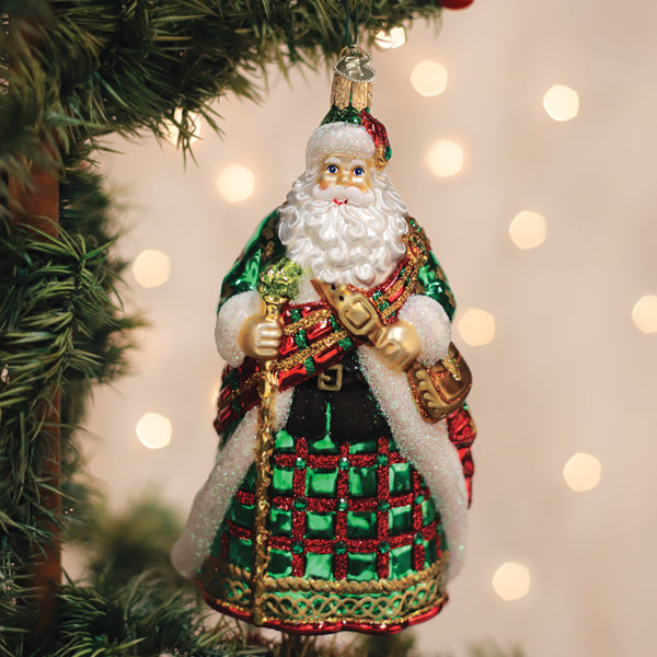 Irish Father Christmas Ornament