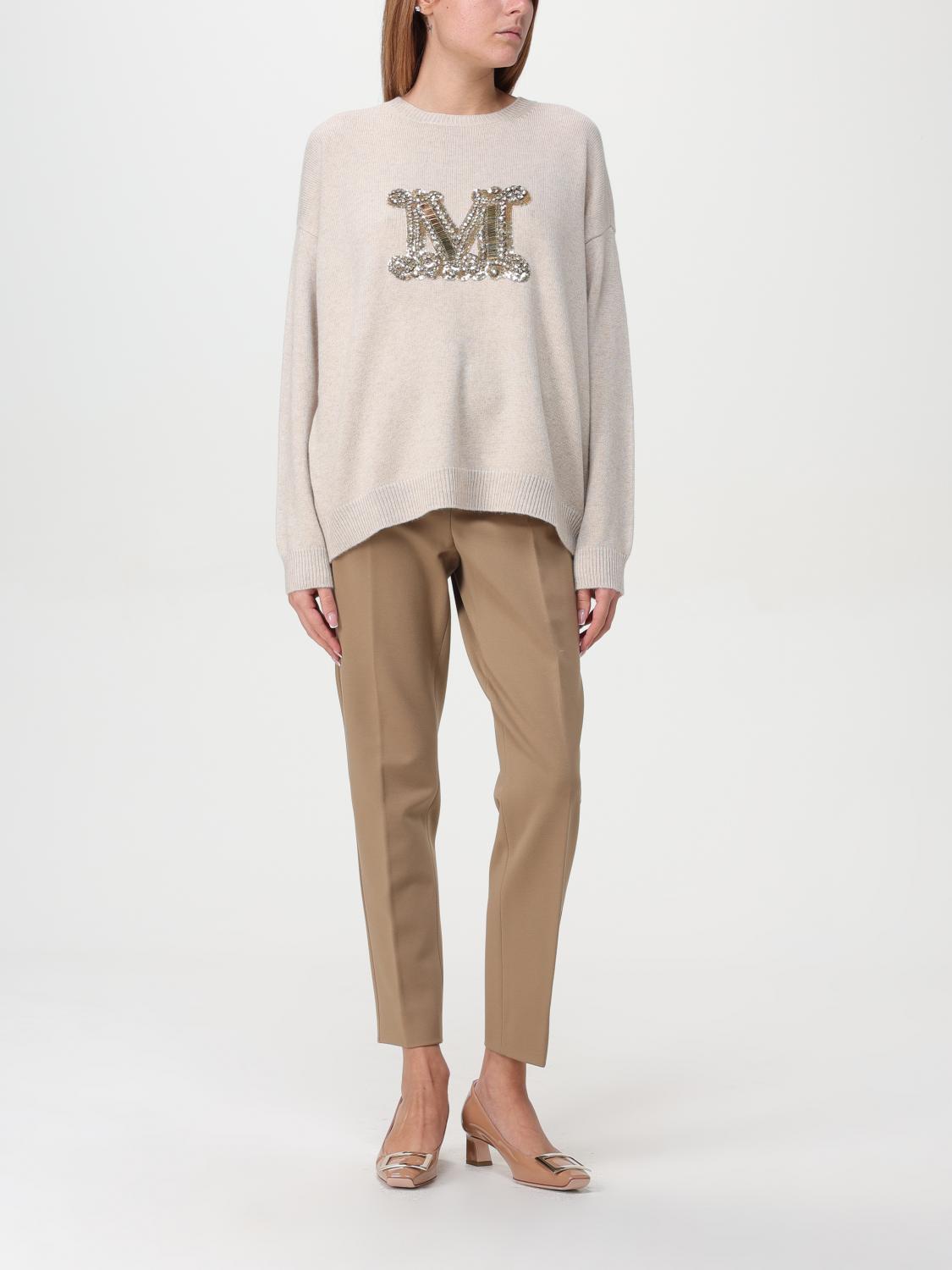 Max Mara Sweater Woman Beige