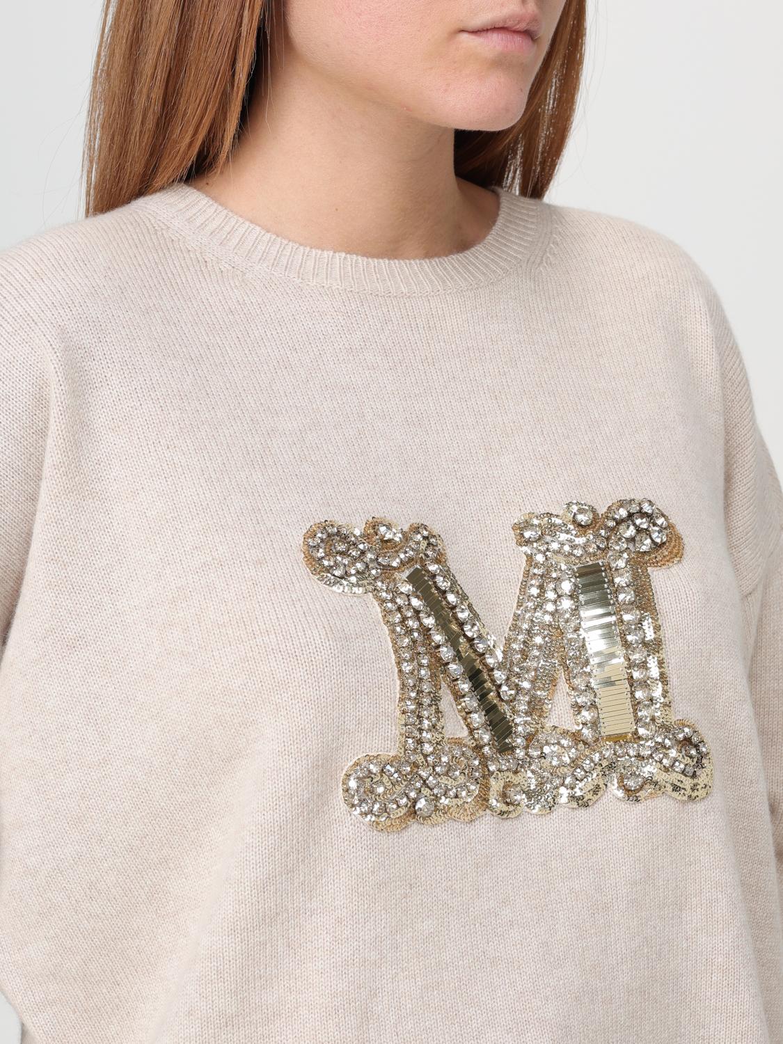 Max Mara Sweater Woman Beige