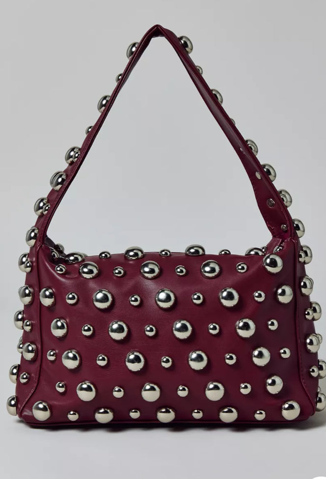 Grand Studded Shoulder Bag
