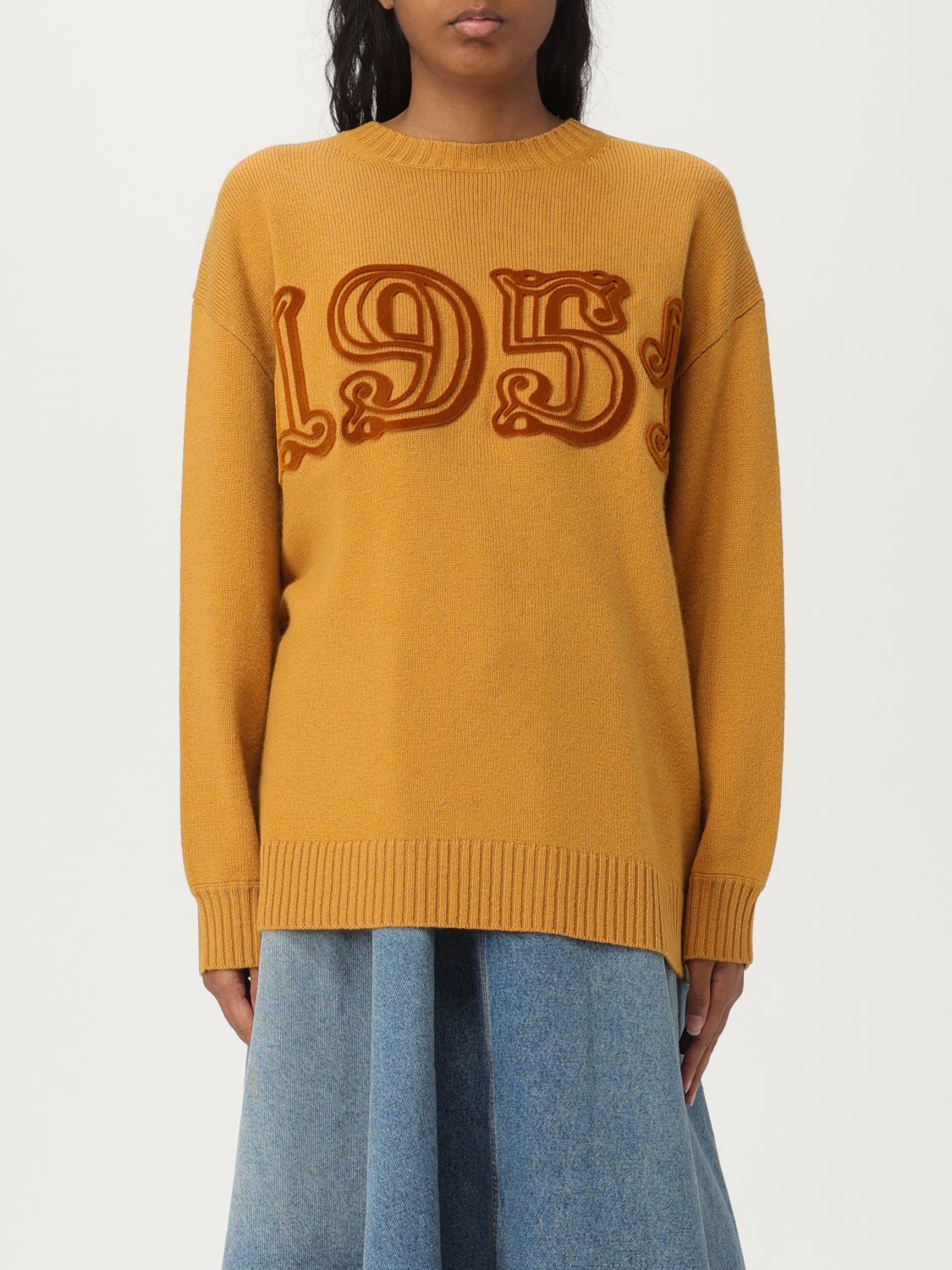 Max Mara Sweater Woman Brown