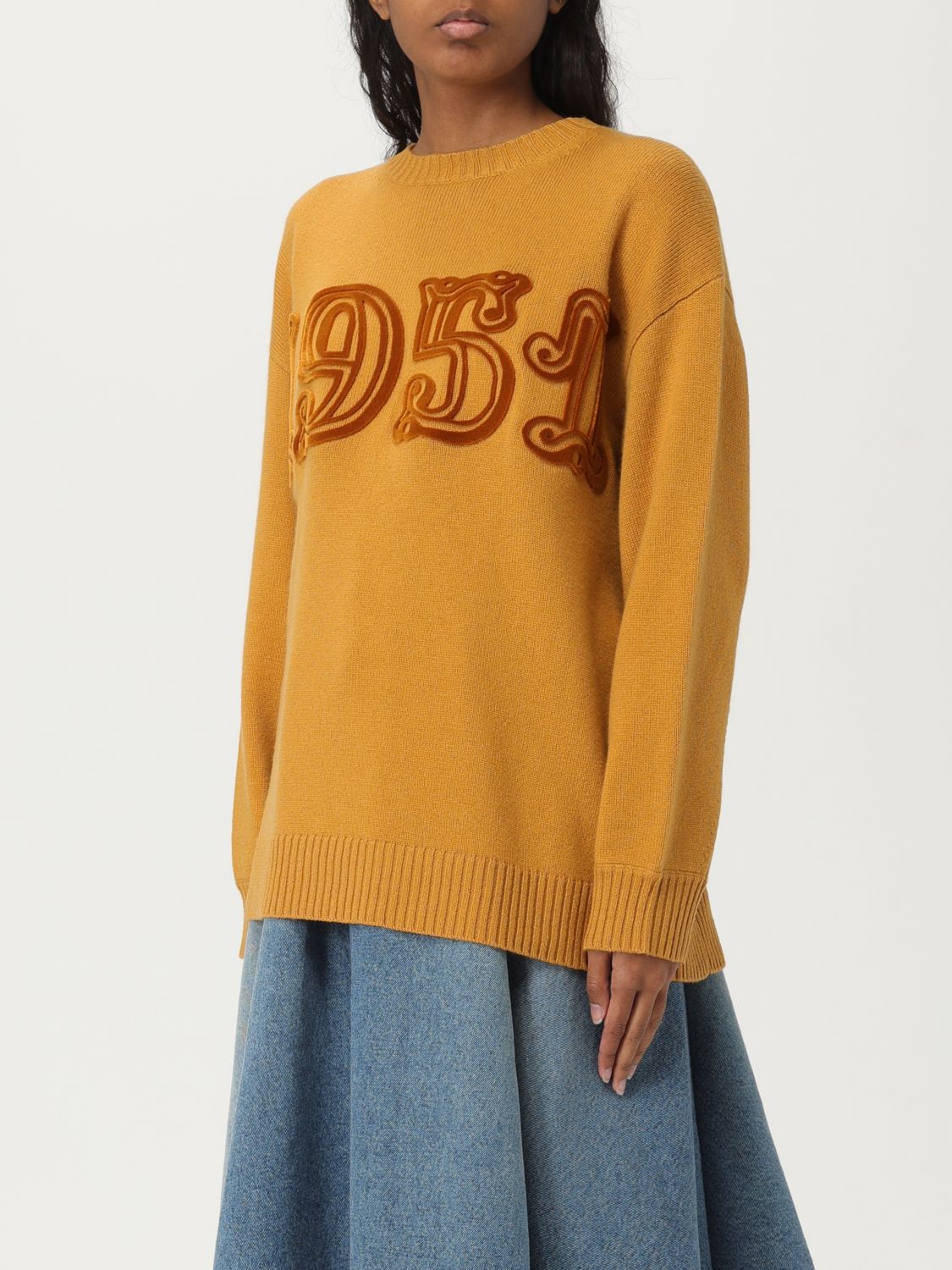 Max Mara Sweater Woman Brown