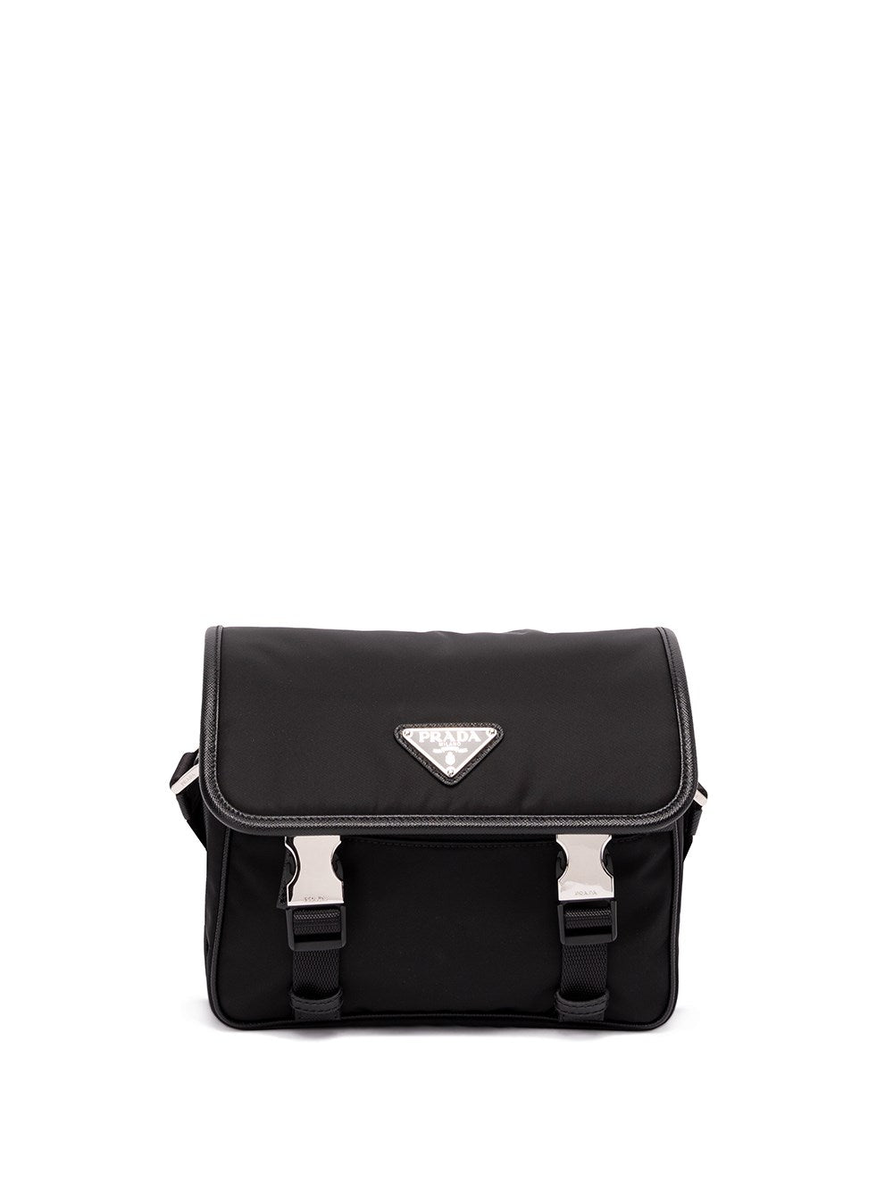 Prada Men Re-Nylon And Saffiano Leather Shoulder Bag