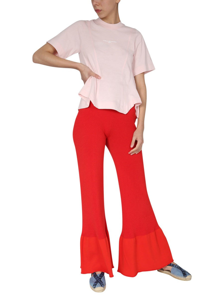 Stella Mccartney Women T-Shirt With Logo Print