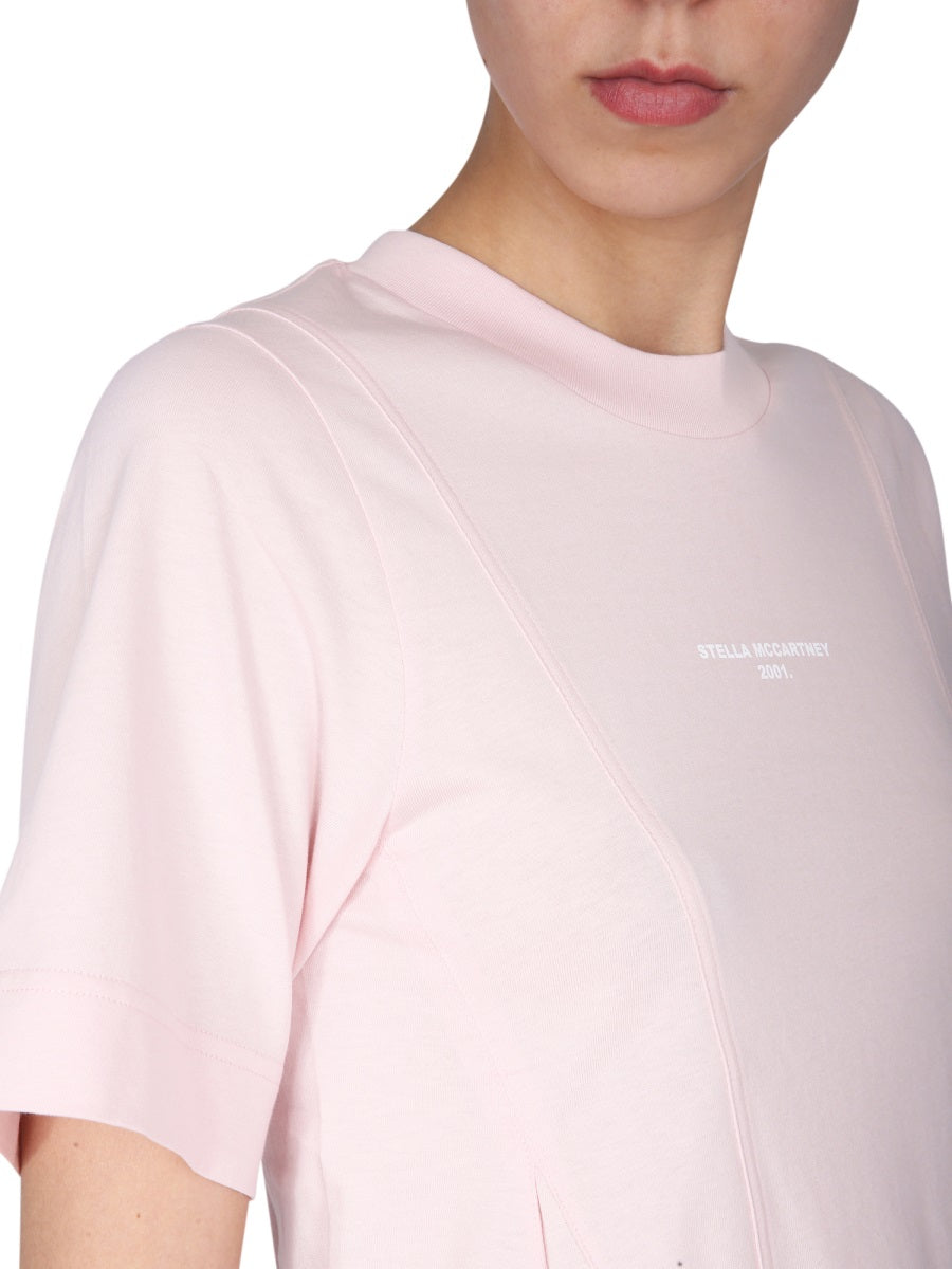 Stella Mccartney Women T-Shirt With Logo Print