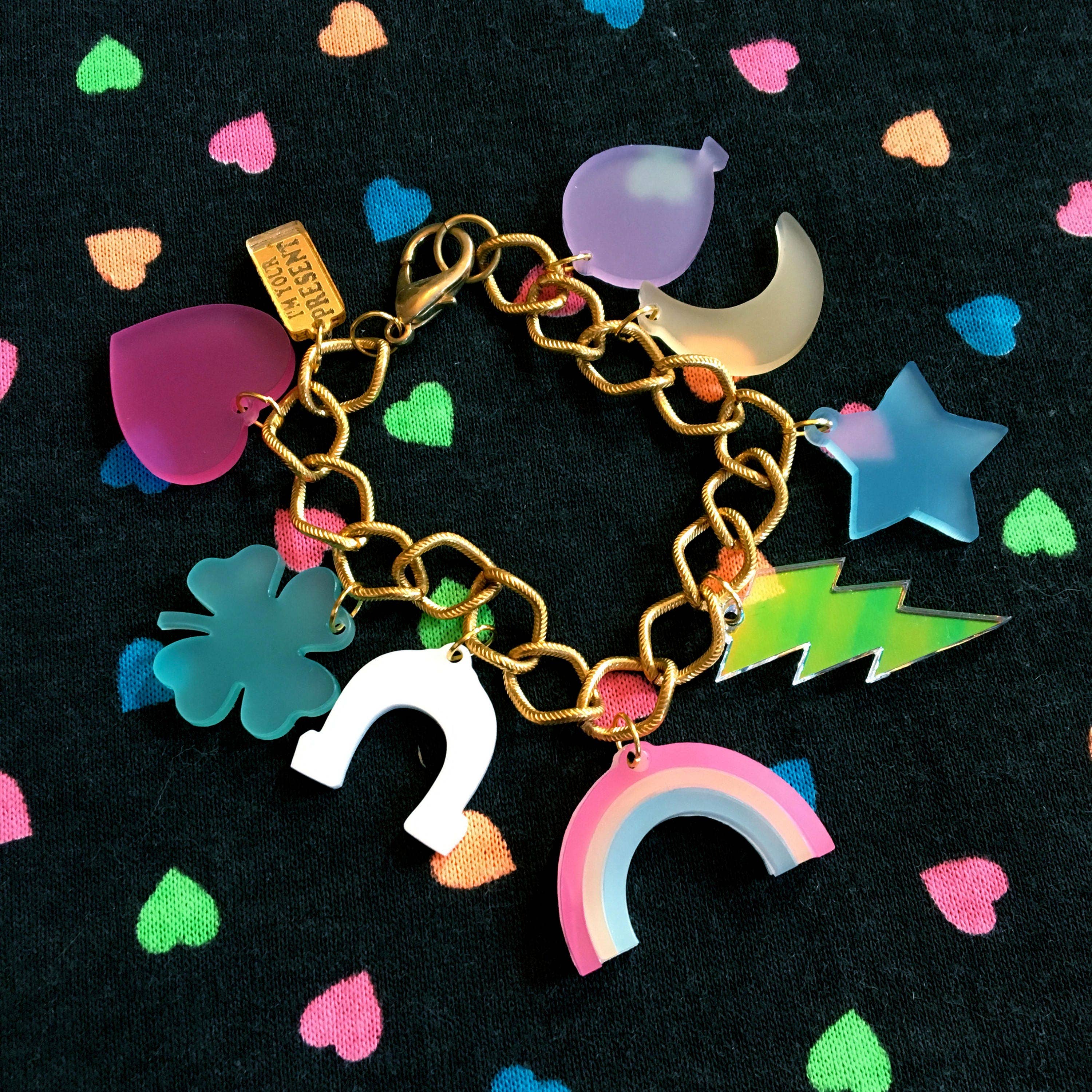 Pastel Lucky Charms Charm Bracelet