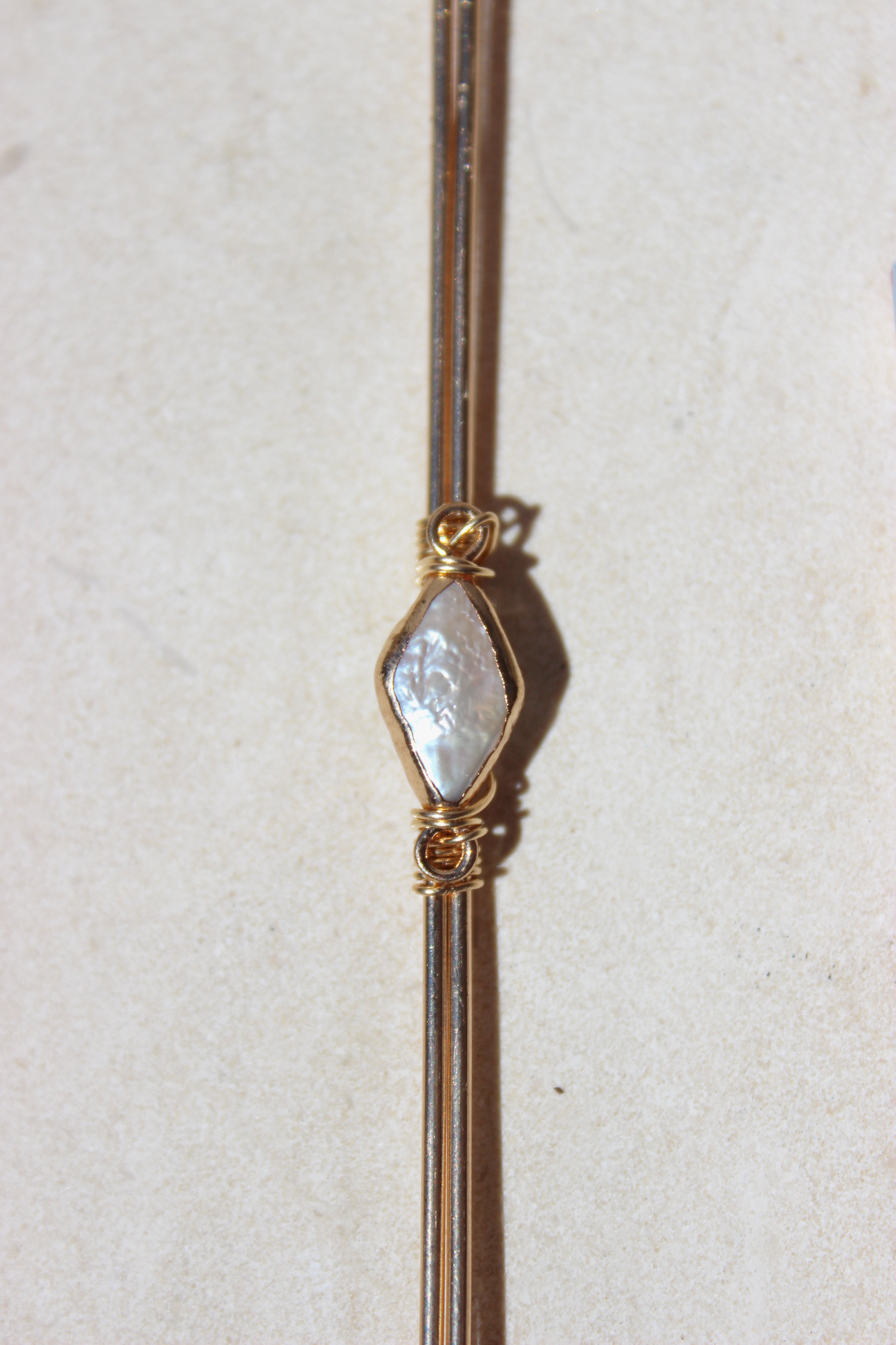 Diamond Pearl Joint Holder by Toasted Jewelry