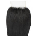 Yaki Straight 4x4 Transparent Lace Human Hair Closure