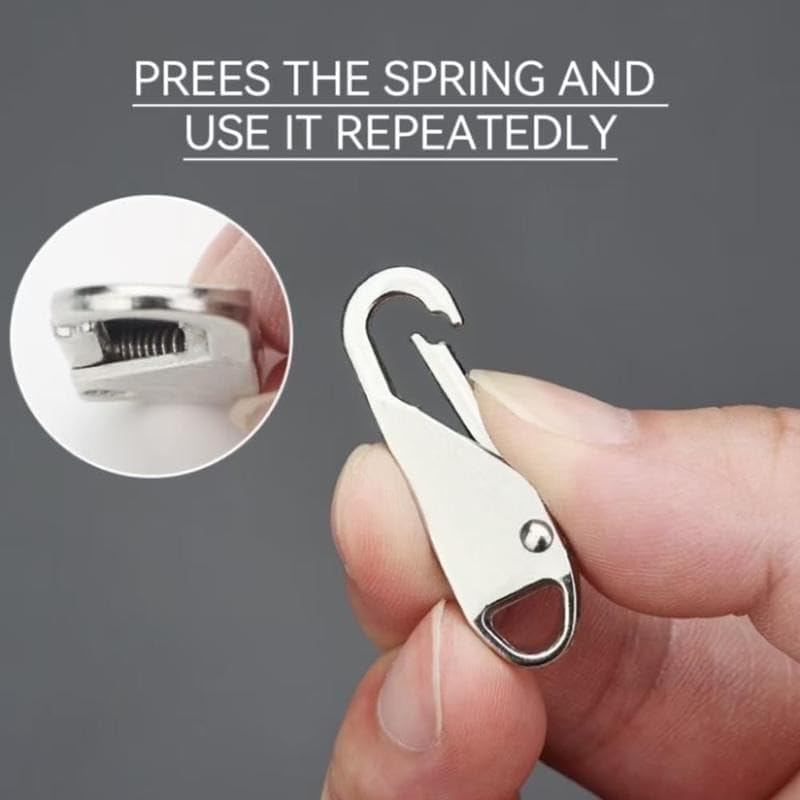 5 - Pack Removable Zipper Replacements, Quick Repair Kit for Luggage, Coats, Clothing & Shoes, Easy - to - Use Slider Head Accessory（Super Good qualiey）