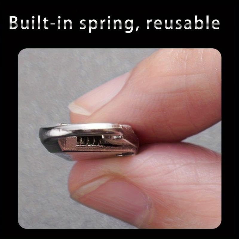 5 - Pack Removable Zipper Replacements, Quick Repair Kit for Luggage, Coats, Clothing & Shoes, Easy - to - Use Slider Head Accessory（Super Good qualiey）