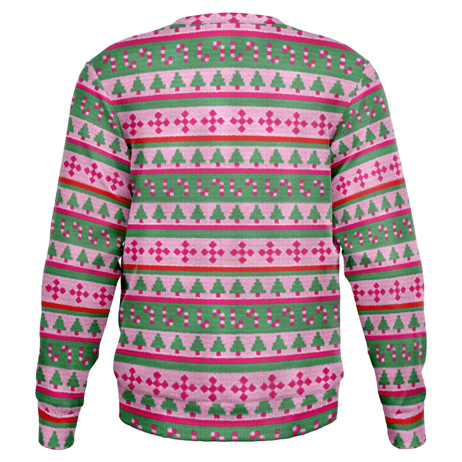 Awkward Flamingo Ugly Christmas Sweatshirt
