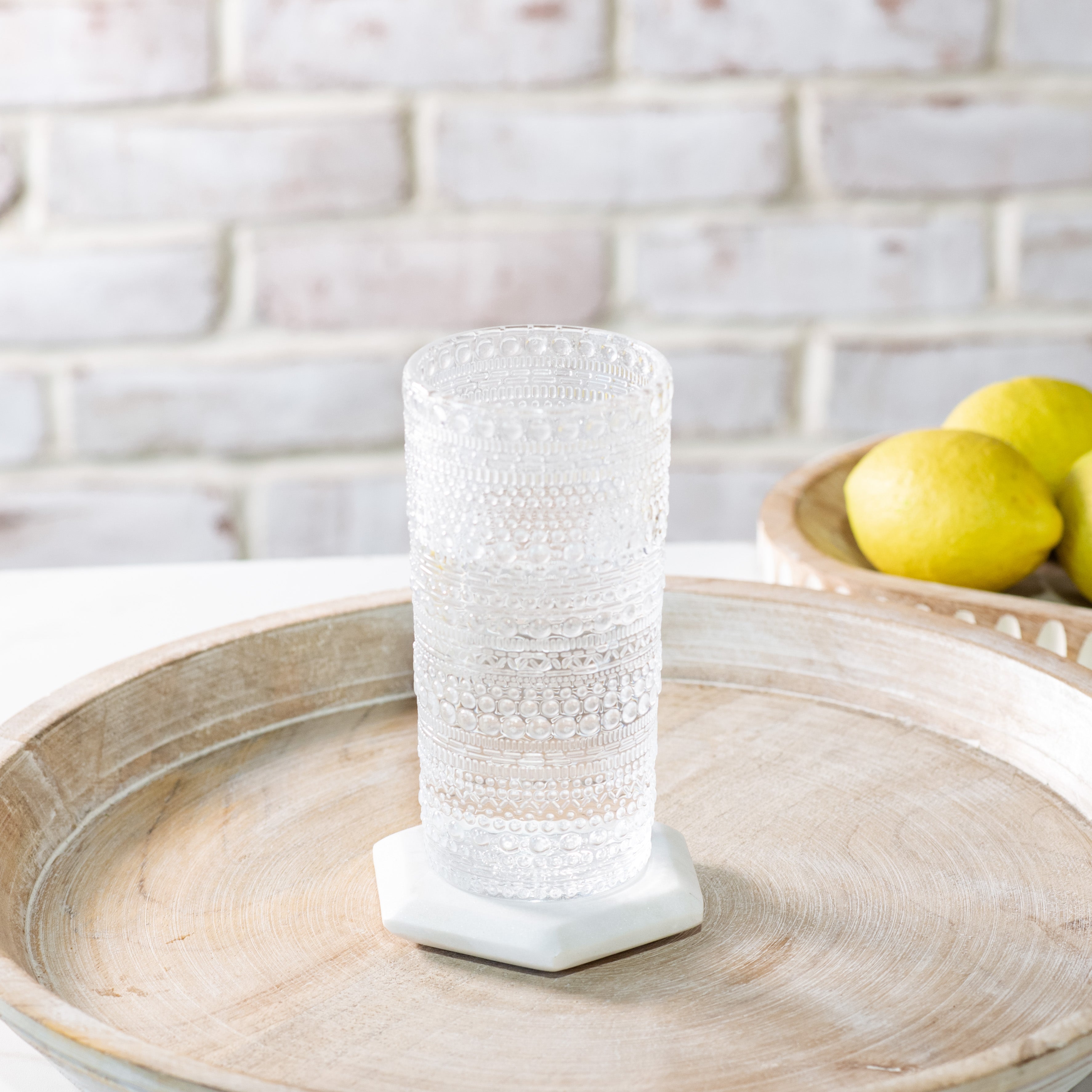 Clear Melamine Dot Drinkware Set | Complete Collection