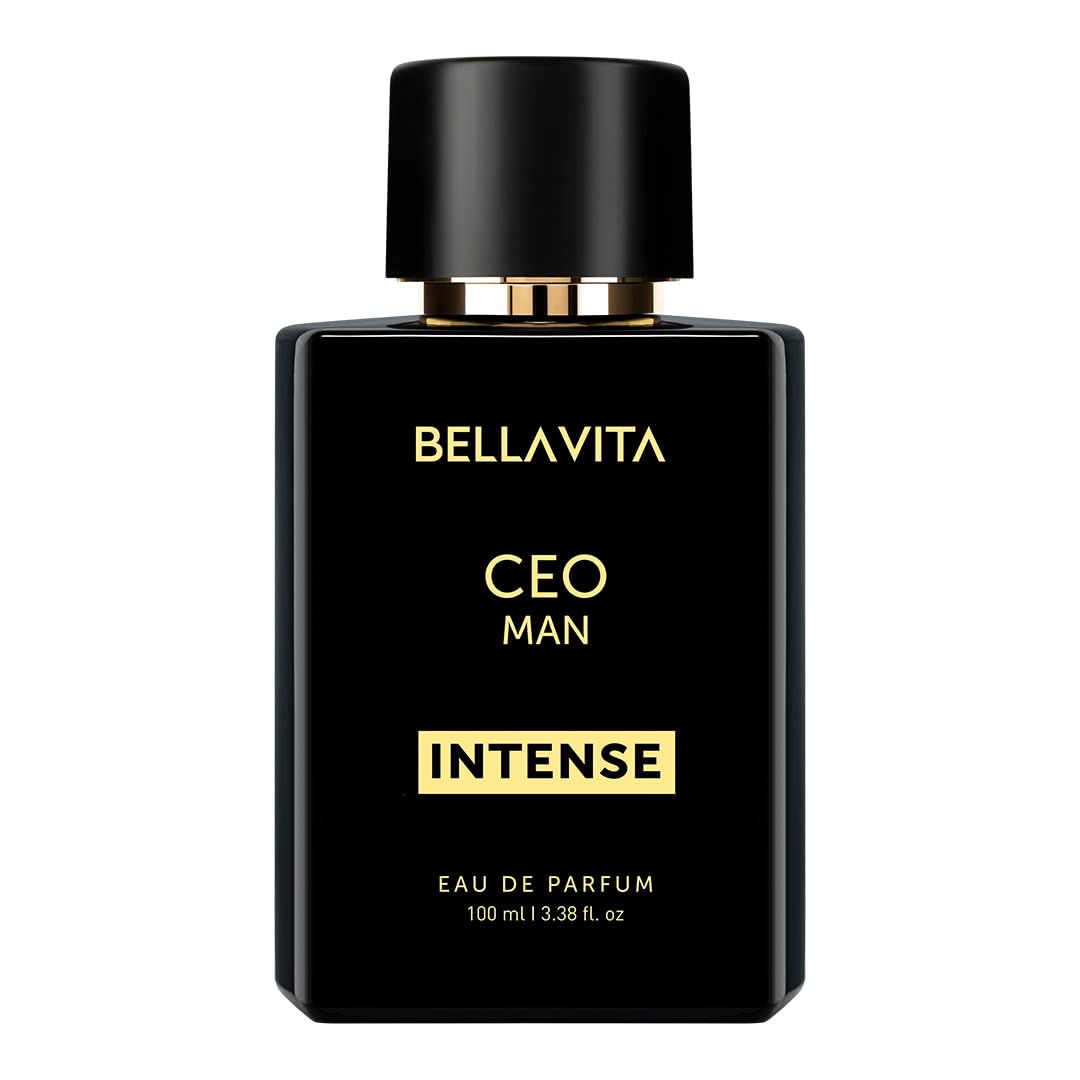 BellaVita Luxury G.O.A.T. Men's Eau De Parfum (3.4 fl.oz) | Natural Refreshing Notes of Bergamot, Lavender, Vetiver & Patchouli Oriental | Fresh Perfume for Men | Long-Lasting Perfume for Mens EDP
